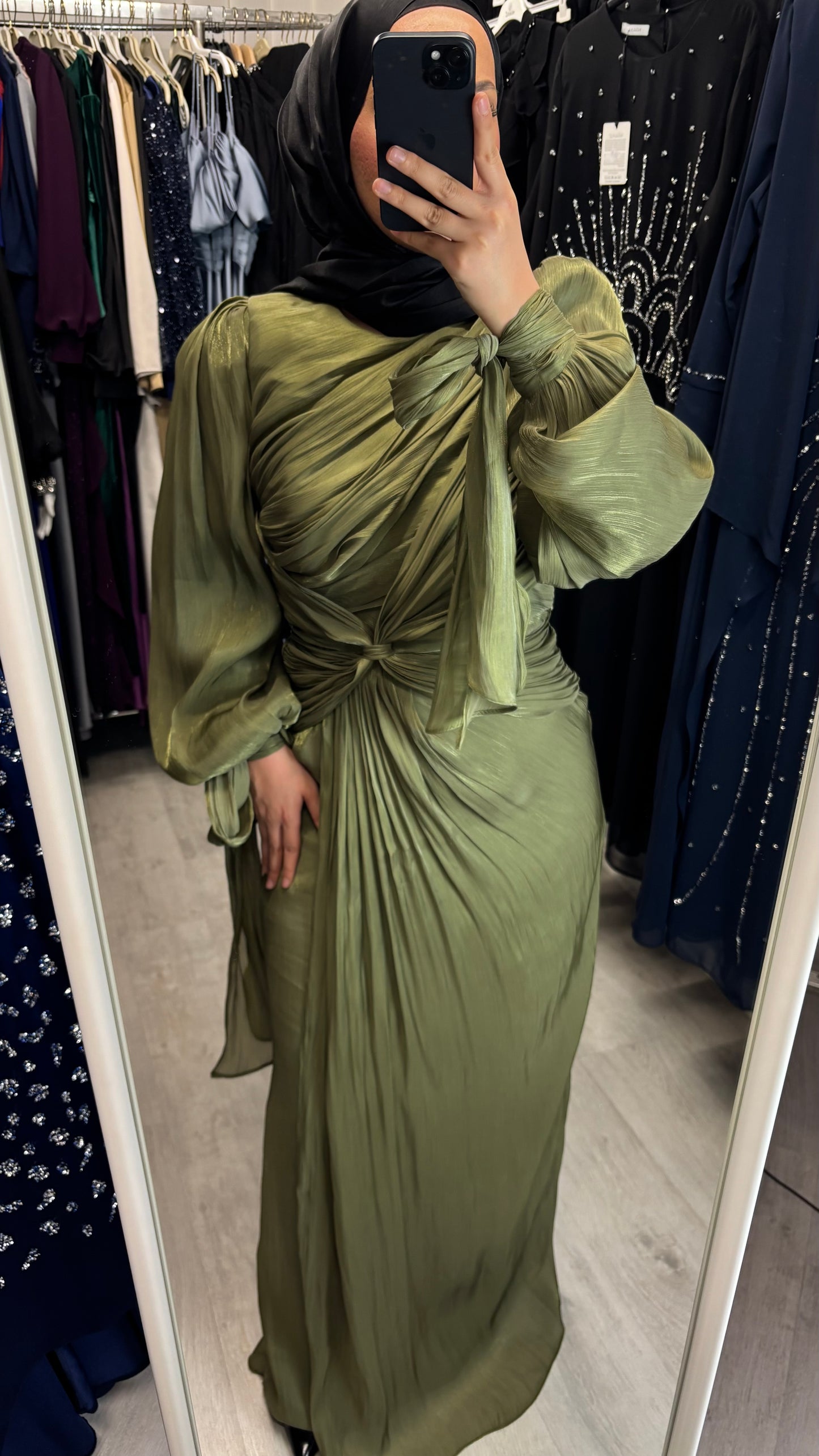 Alya Abendkleid in khaki