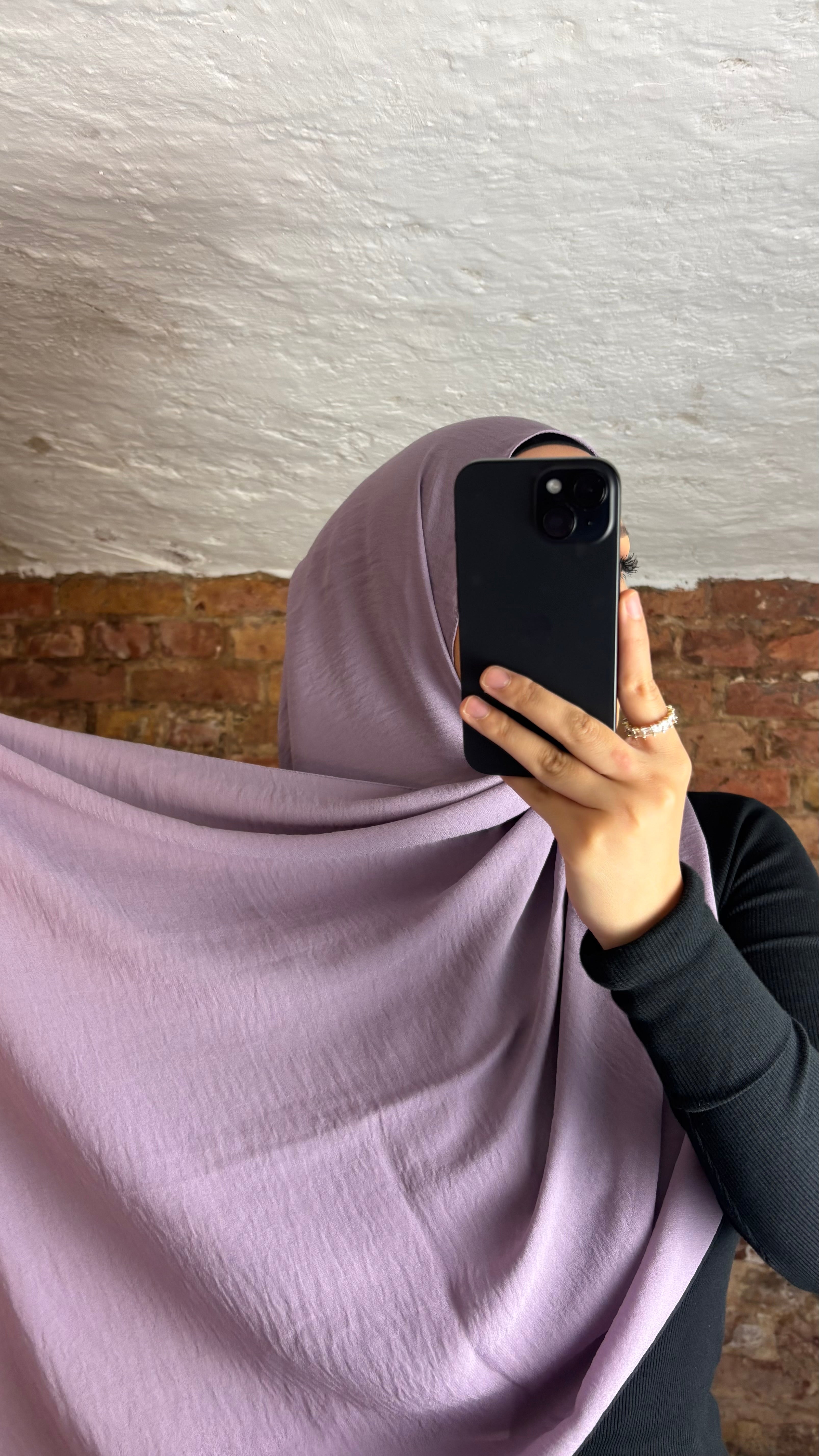 Armine Jazz Hijab in Violett