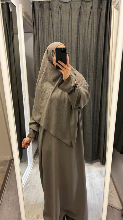 ABAYA KHIMAR SET SUNA