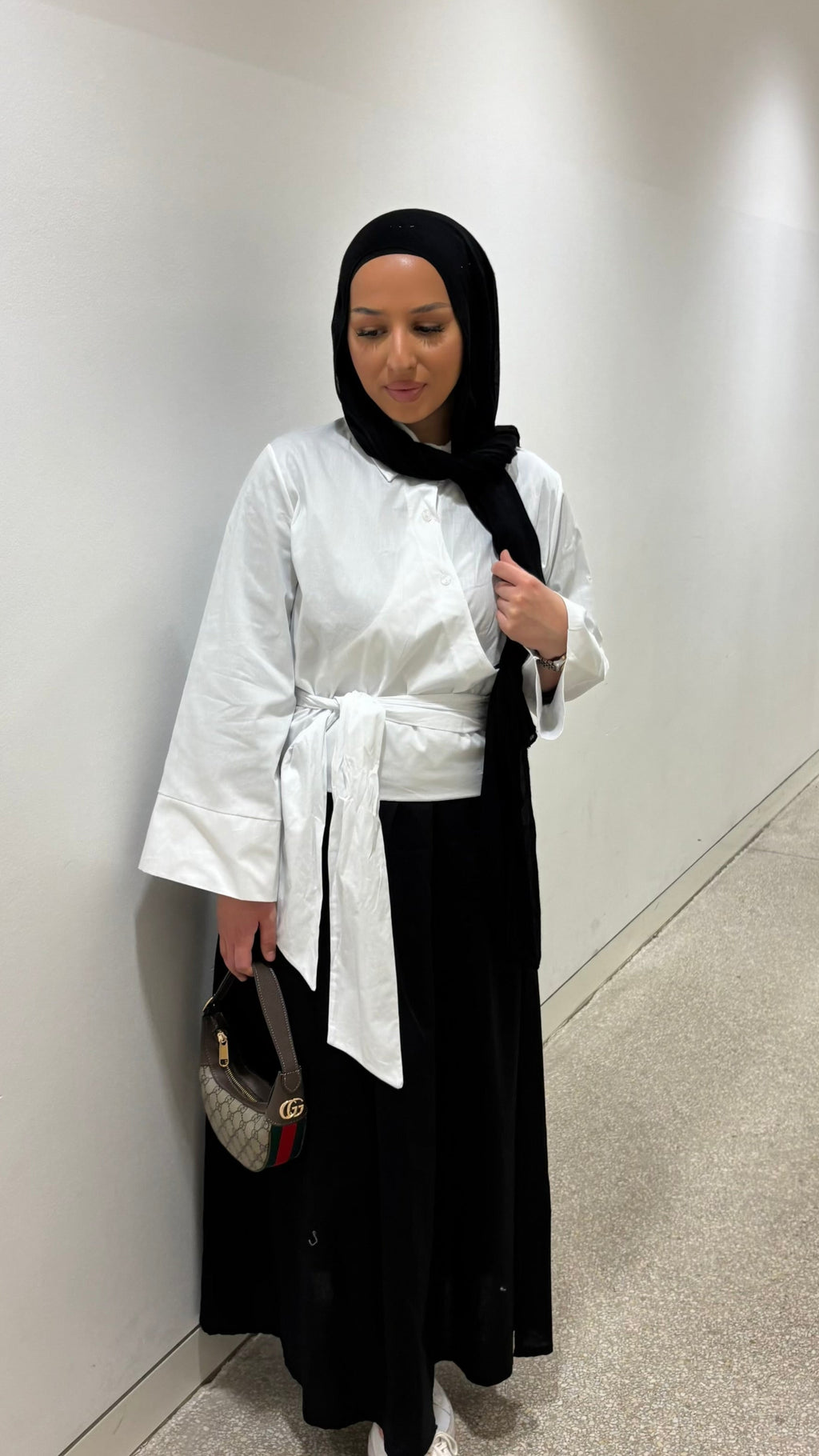 Efna top in white