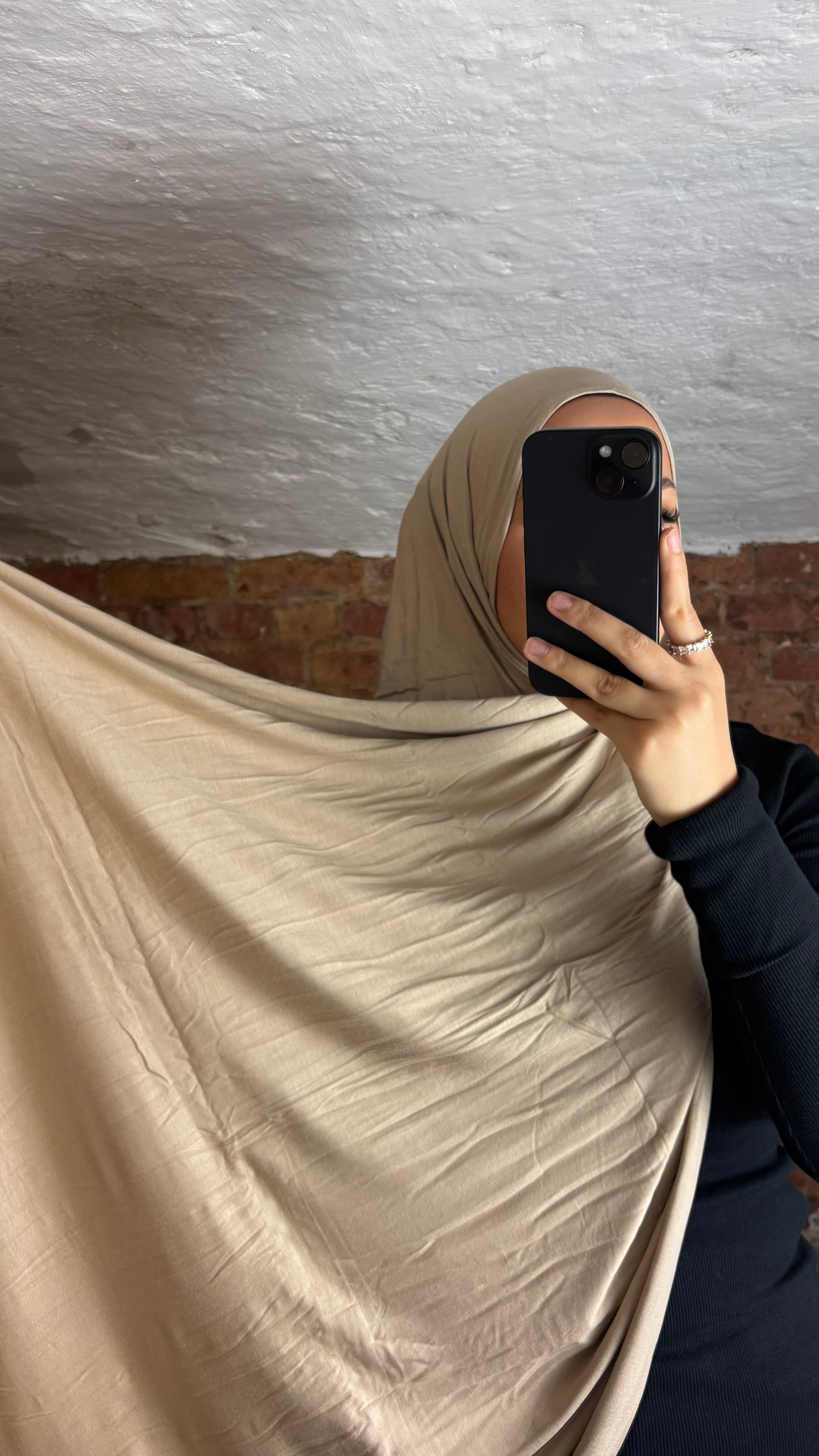 Armine Premium Jersey in Taupe