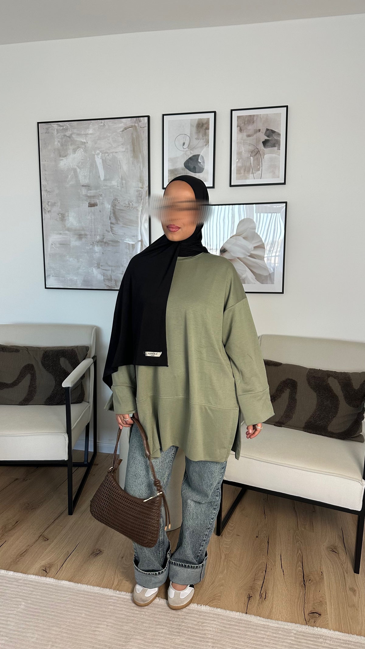 Basic Oversized Oberteil