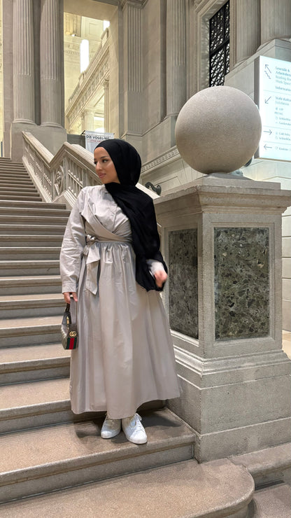 Noya Wickelkleid in mocca