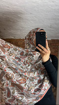 Soft Bohème Hijab in Orange