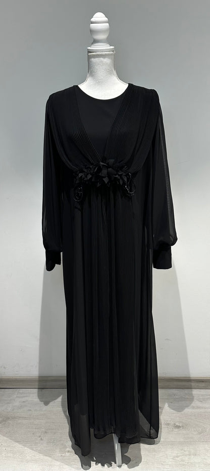 Abendkleid „Begüm“ in Schwarz