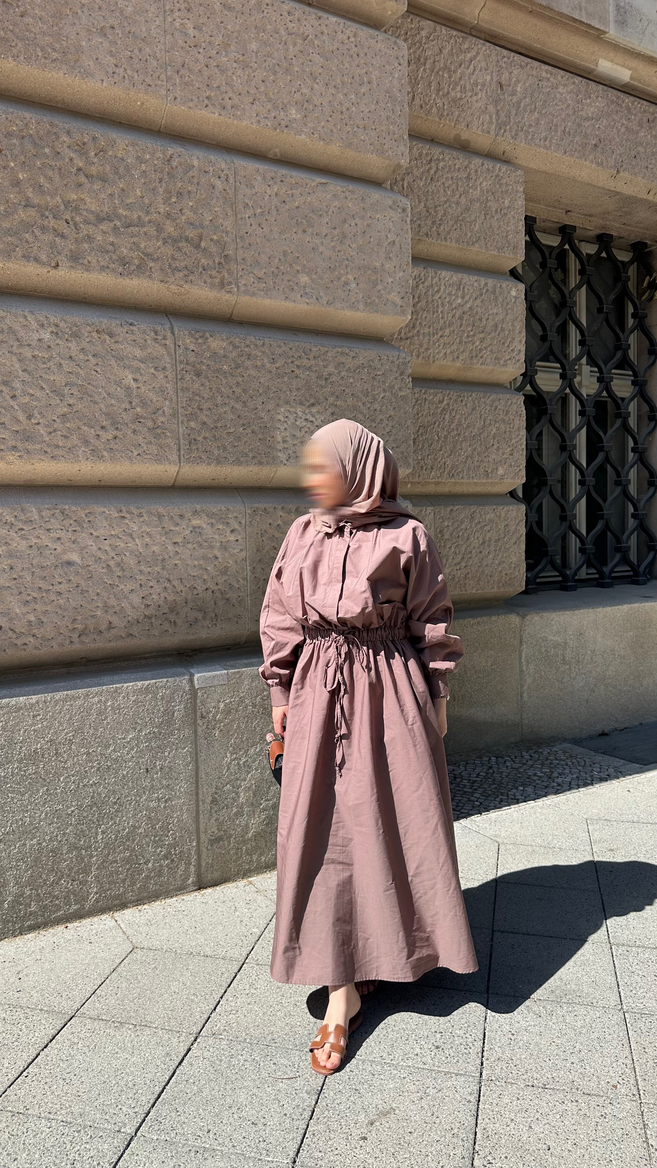 Noura Popeline Kleid