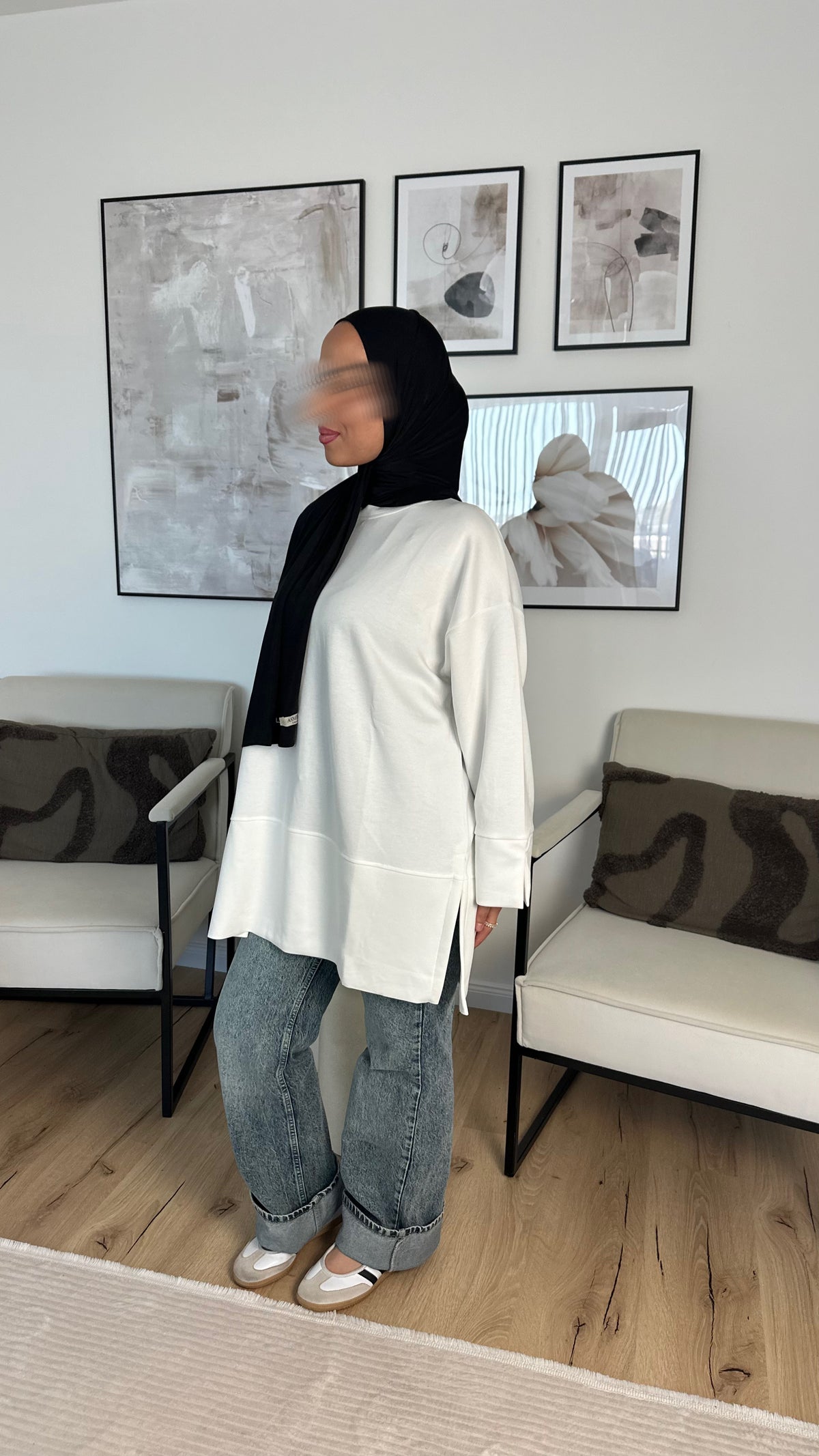 Basic Oversized Oberteil