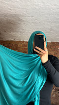 Armine Jersey Hijab in Aquamarine