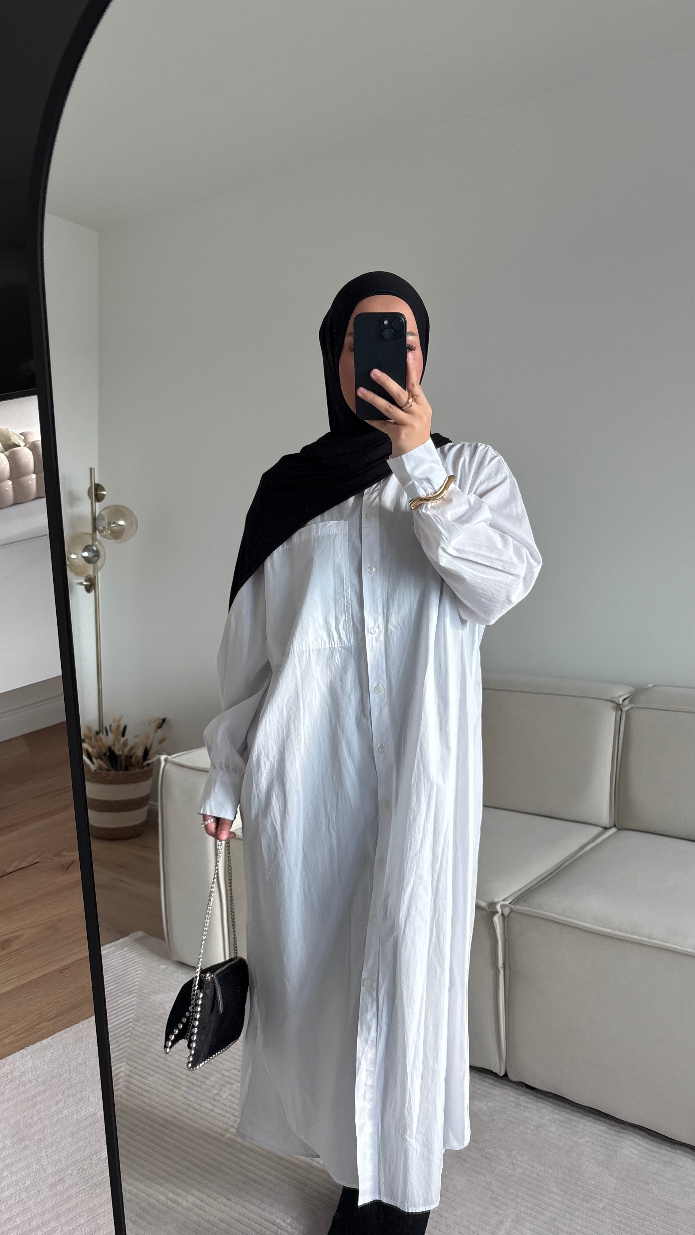 Hayal Oversized Hemd lang