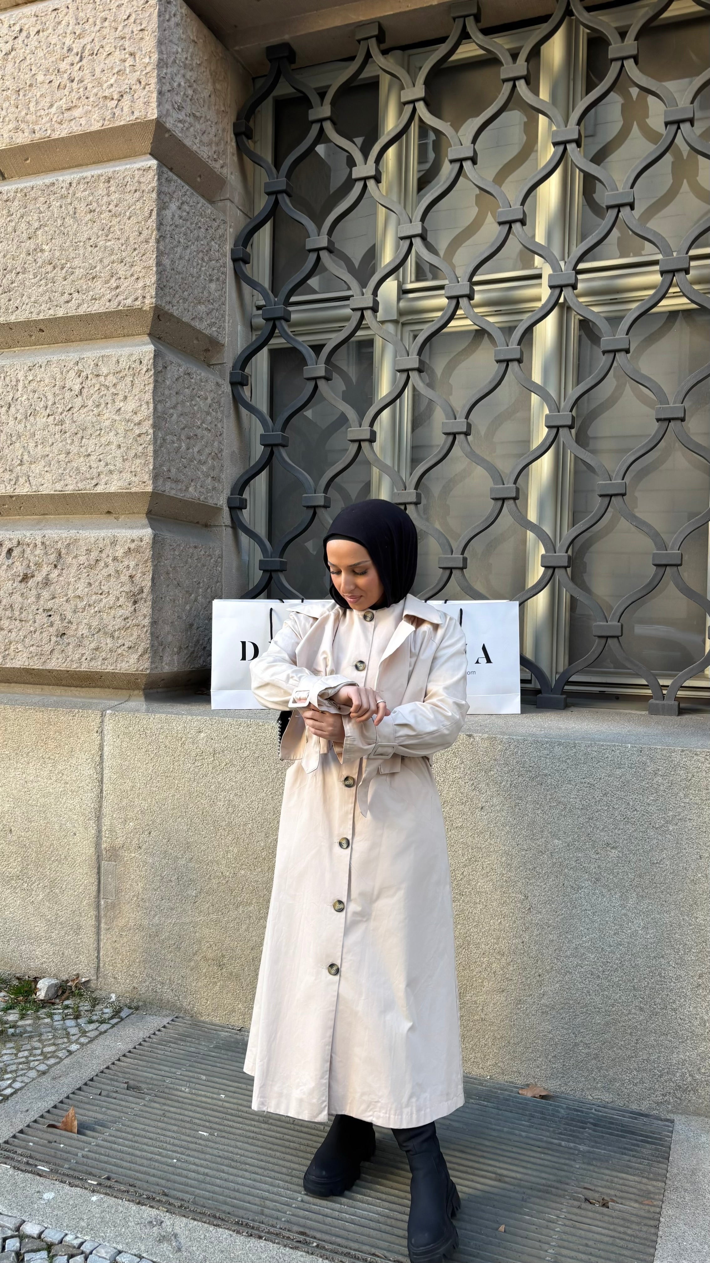 Trench-coat 3 en 1 Alea beige