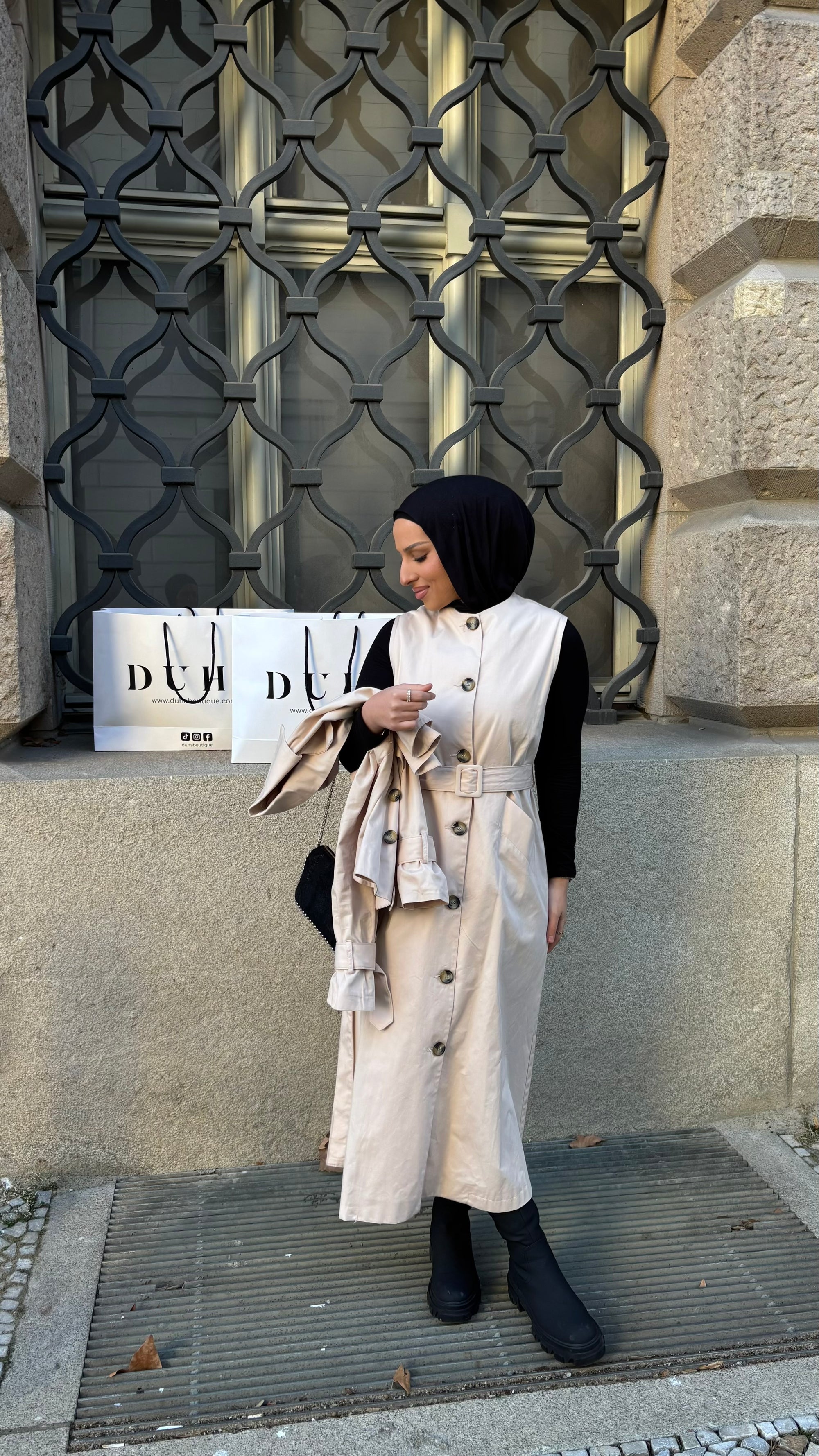 Alea 3in1 Trenchcoat in beige