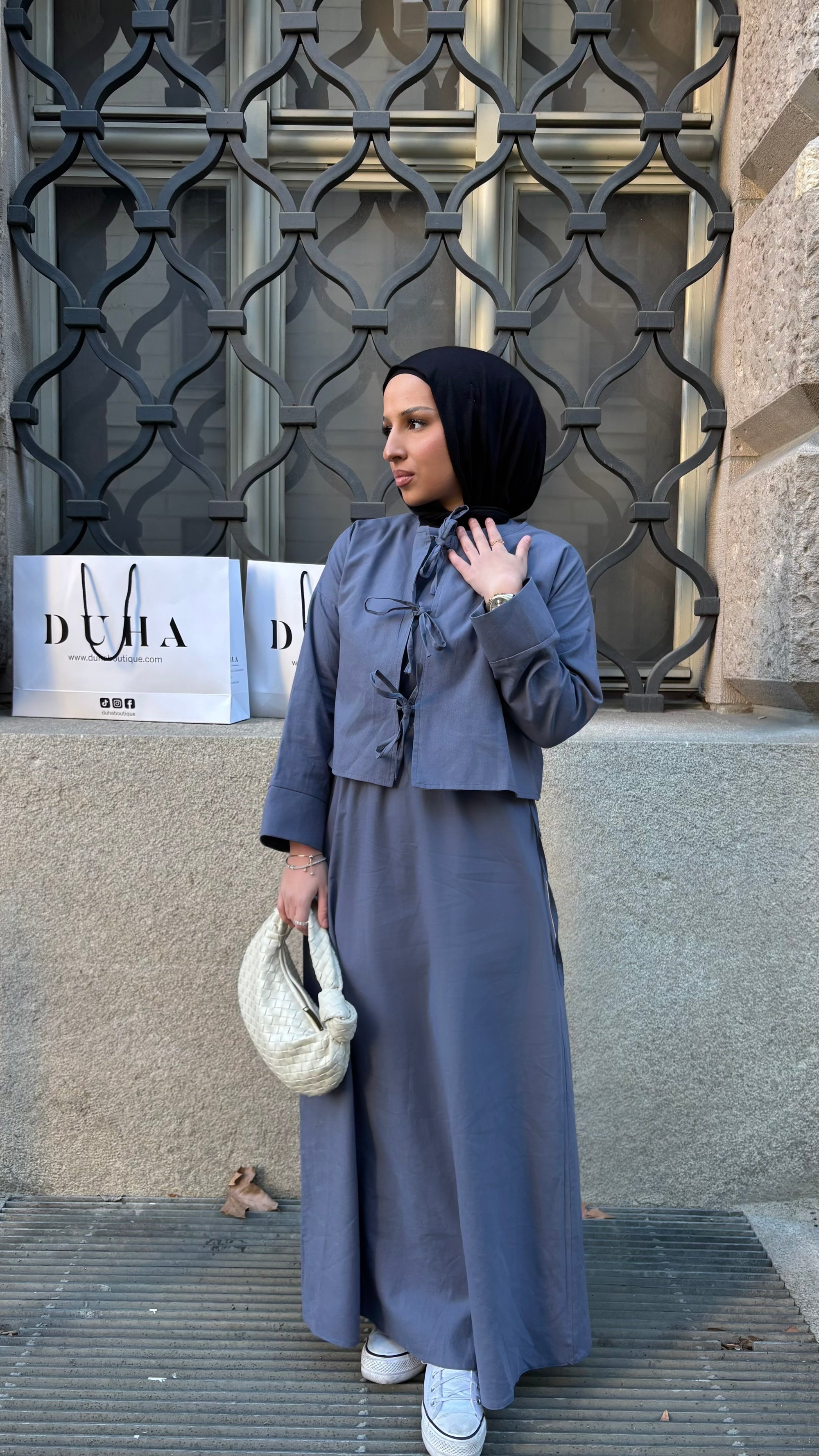 Amara Set in blau