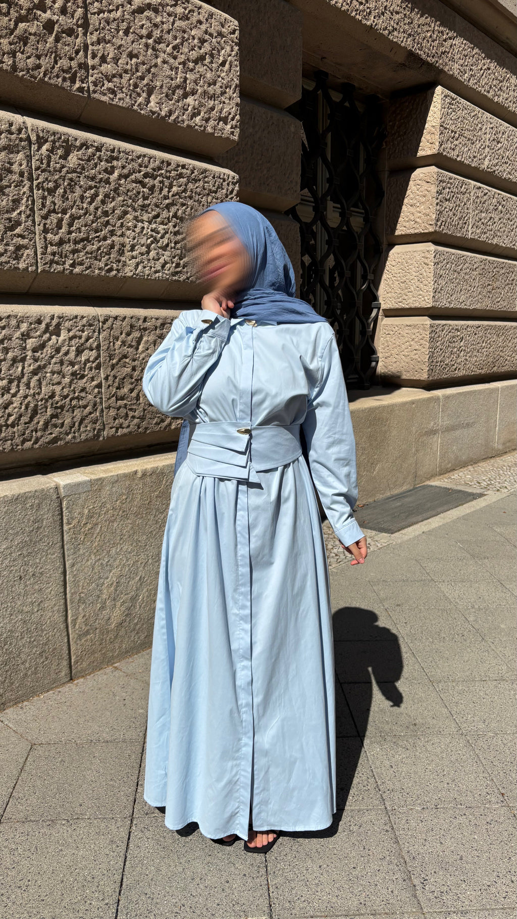 Nayela Popeline Kleid