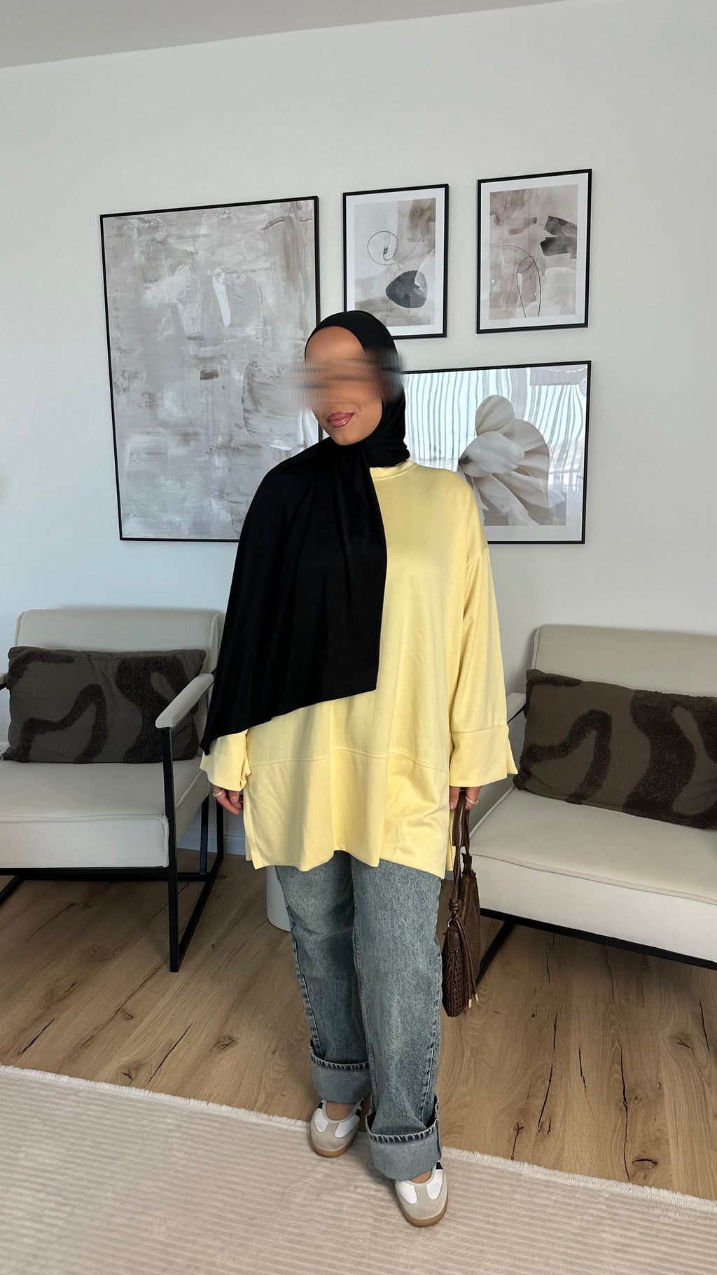 Basic Oversized Oberteil