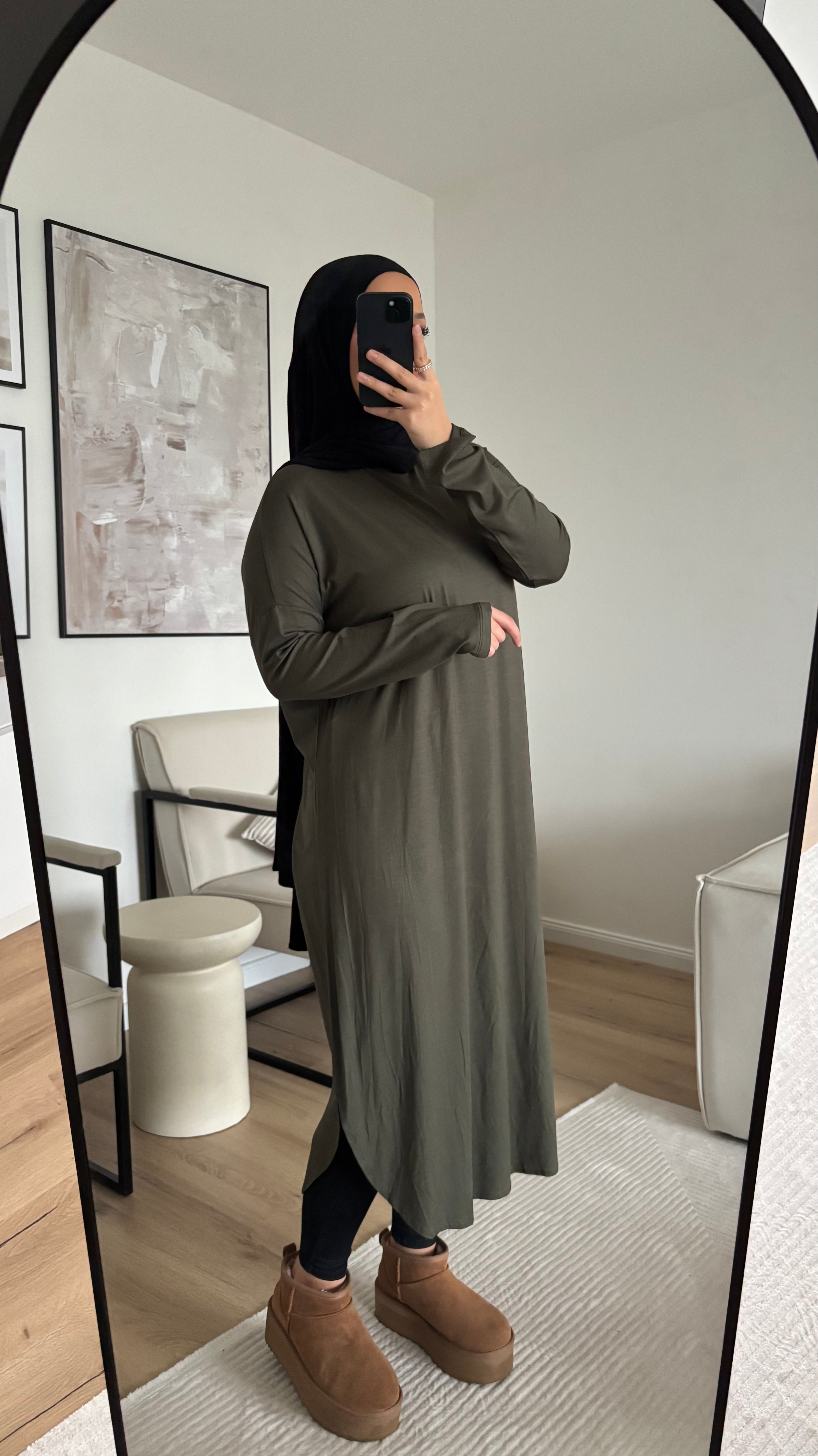 Langes Basic Oberteil