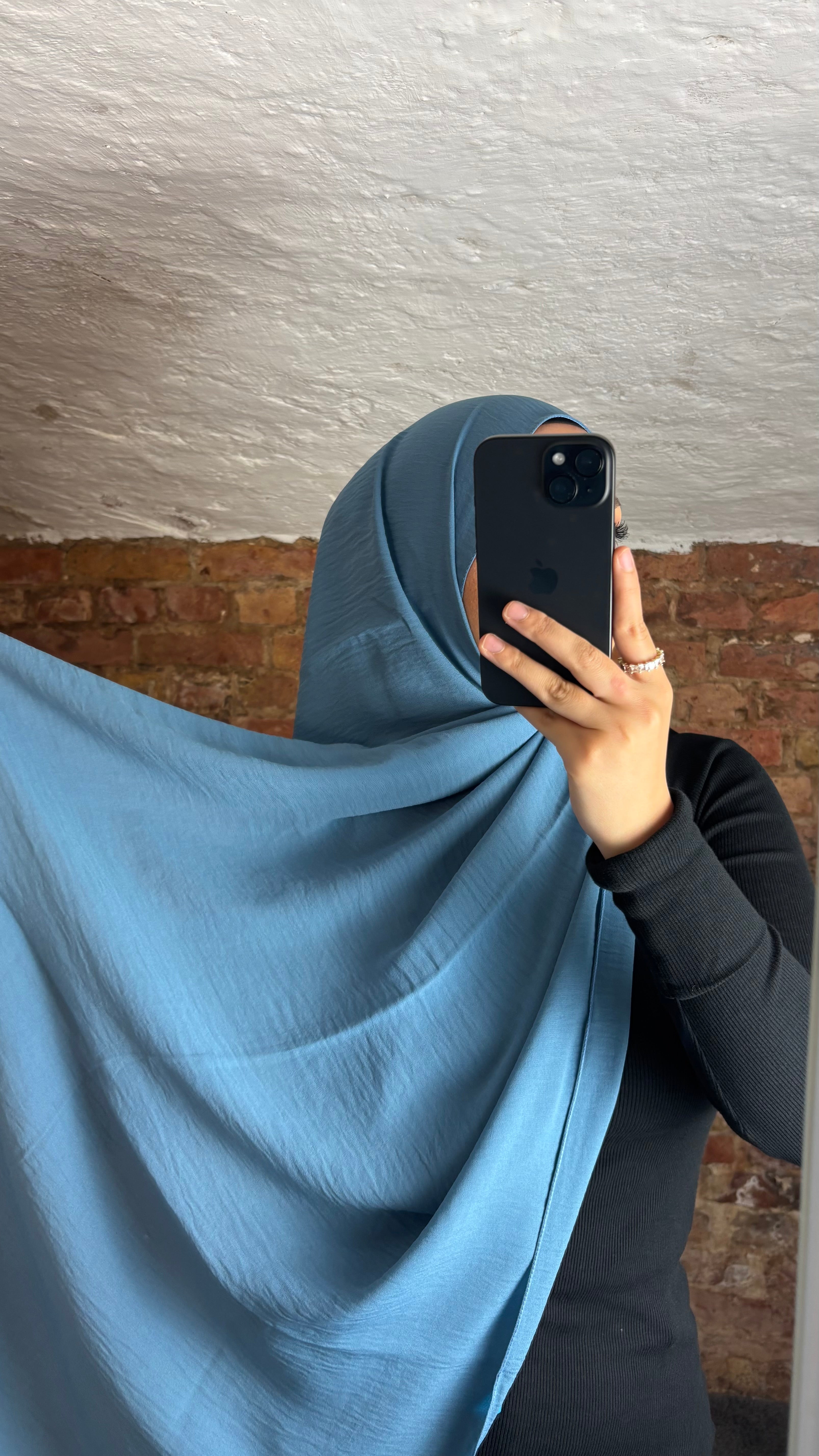 Armine Jazz Hijab in Blau