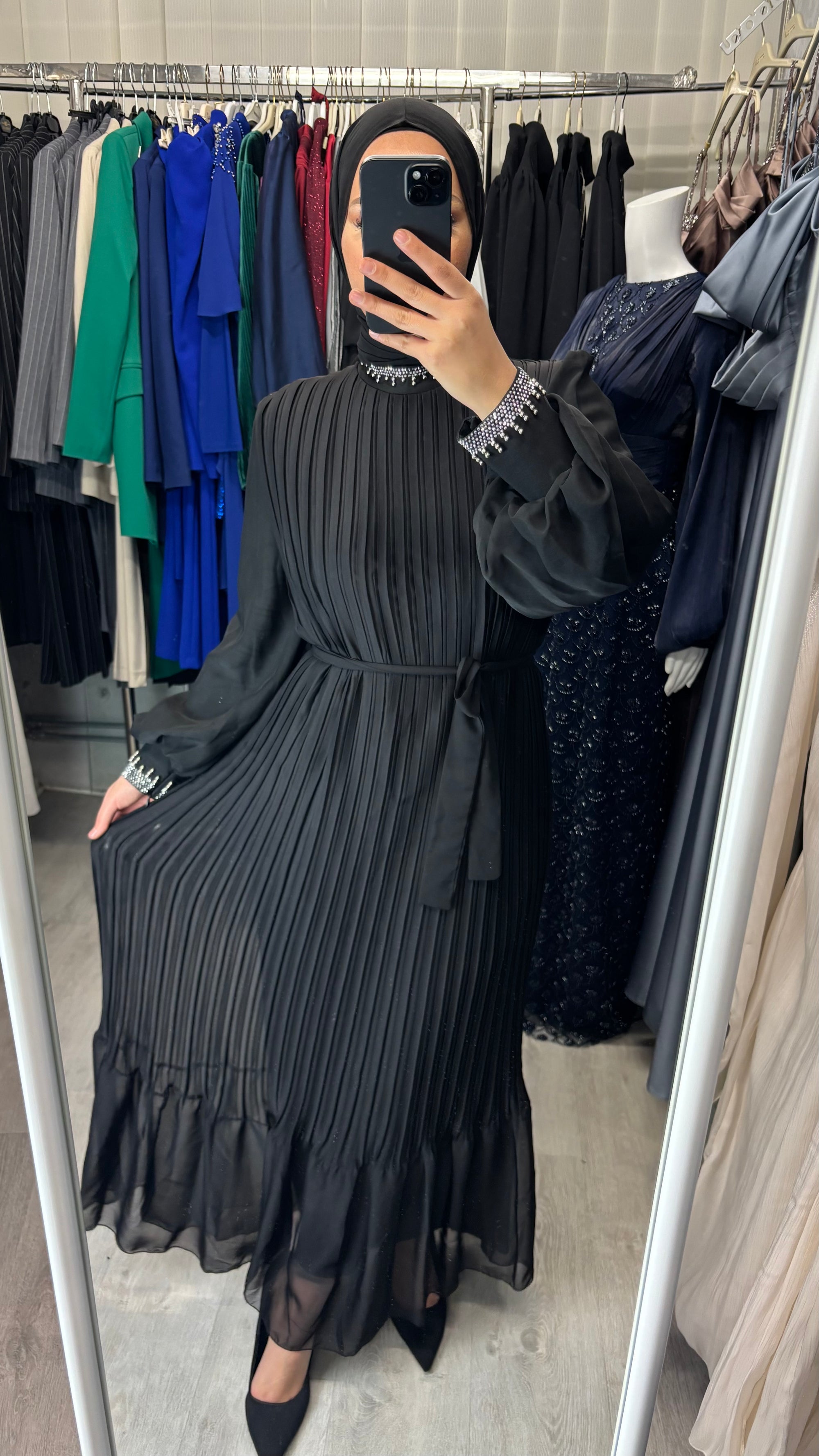 Saraya Armine chiffon dress