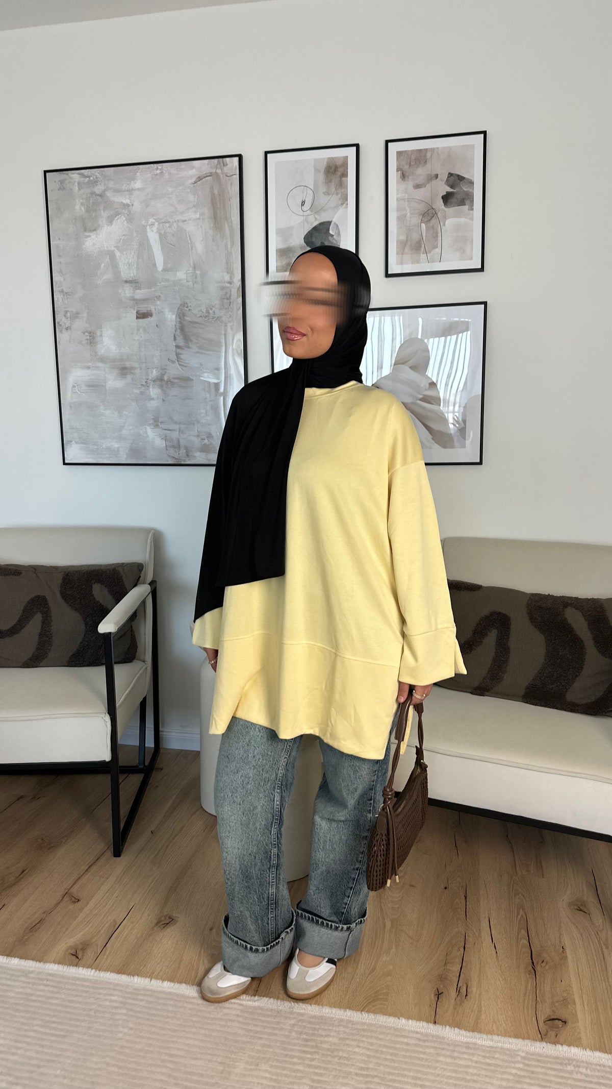 Basic Oversized Oberteil
