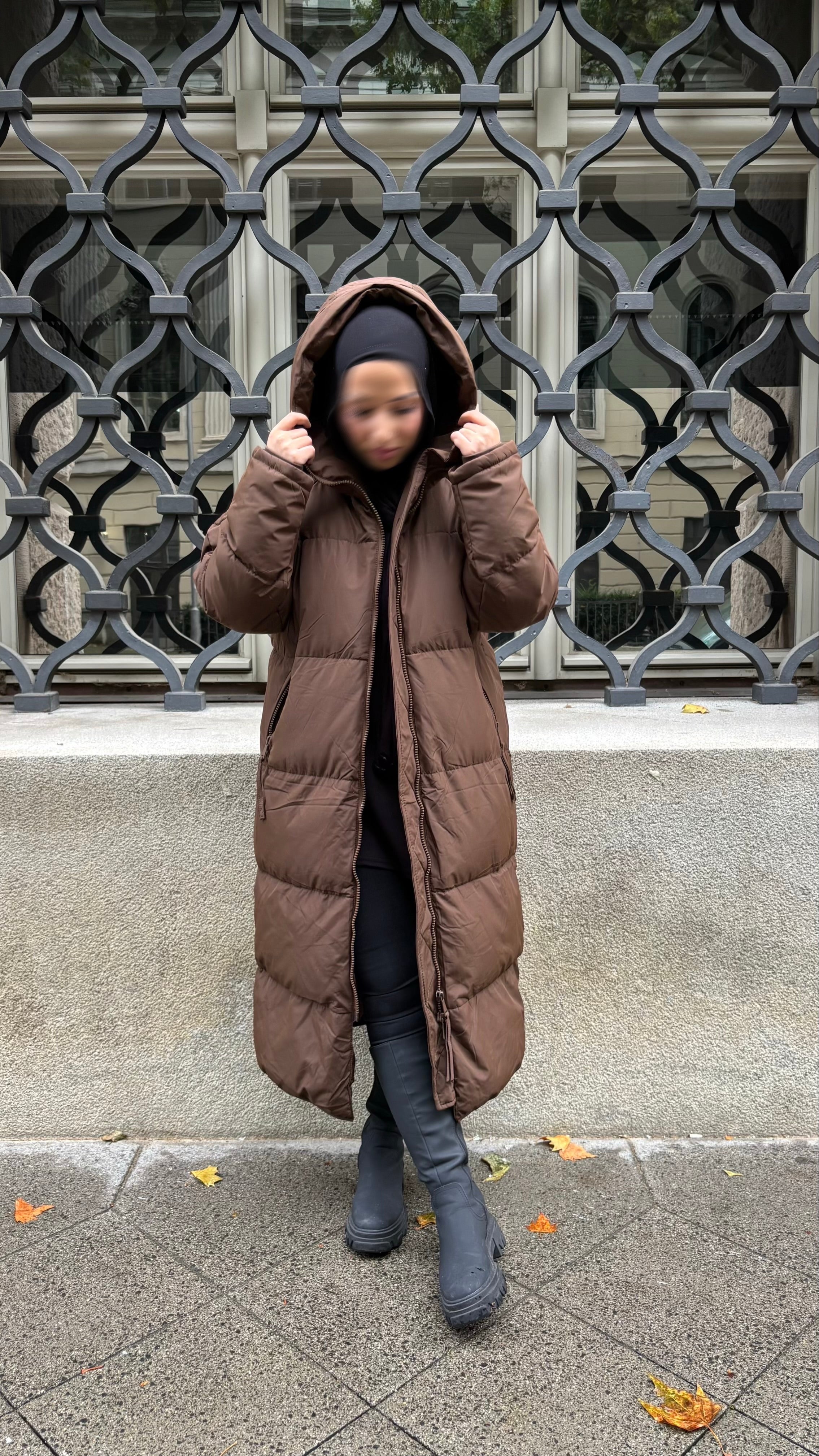 Leen Parka mit Kapuze