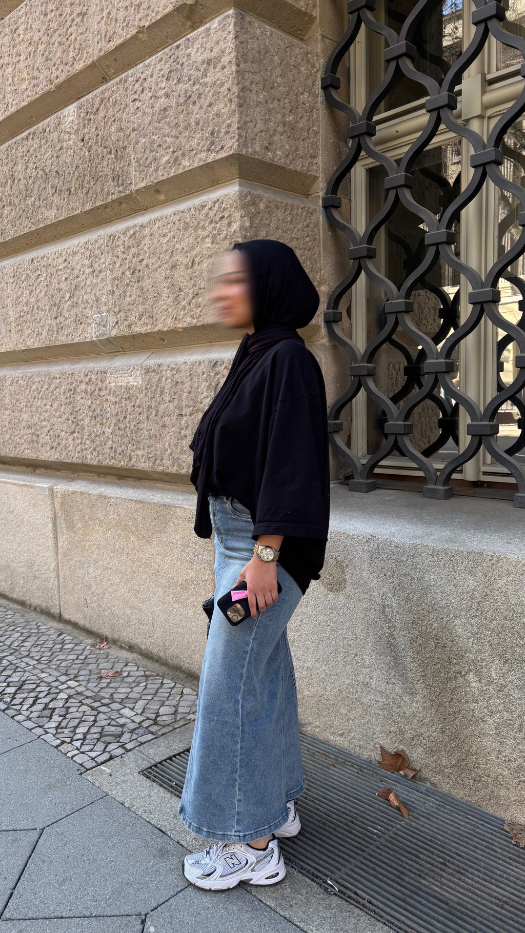 Lina Denim Rock
