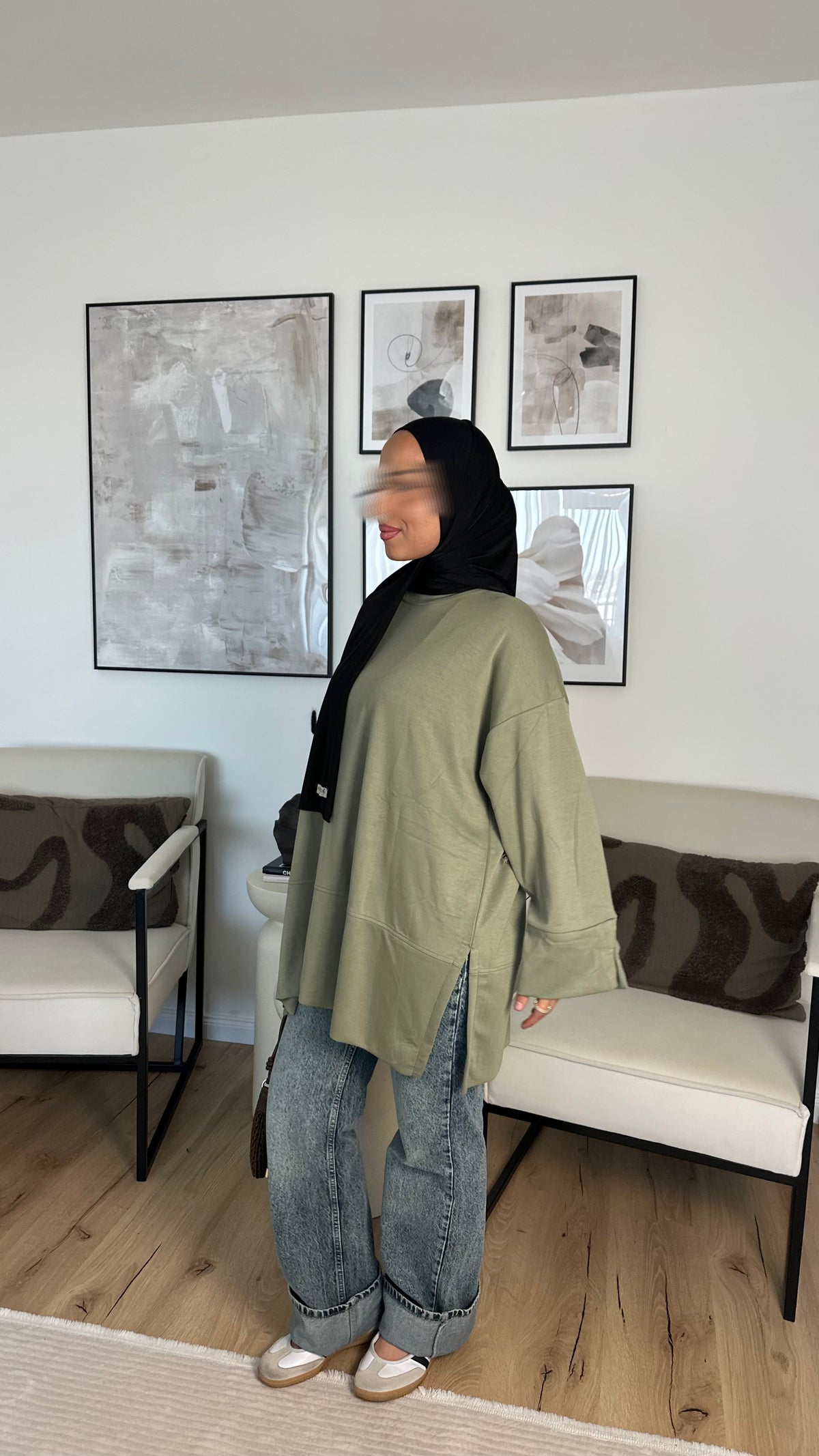 Basic Oversized Oberteil
