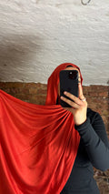 Armine Jersey Hijab in Sunset Flame