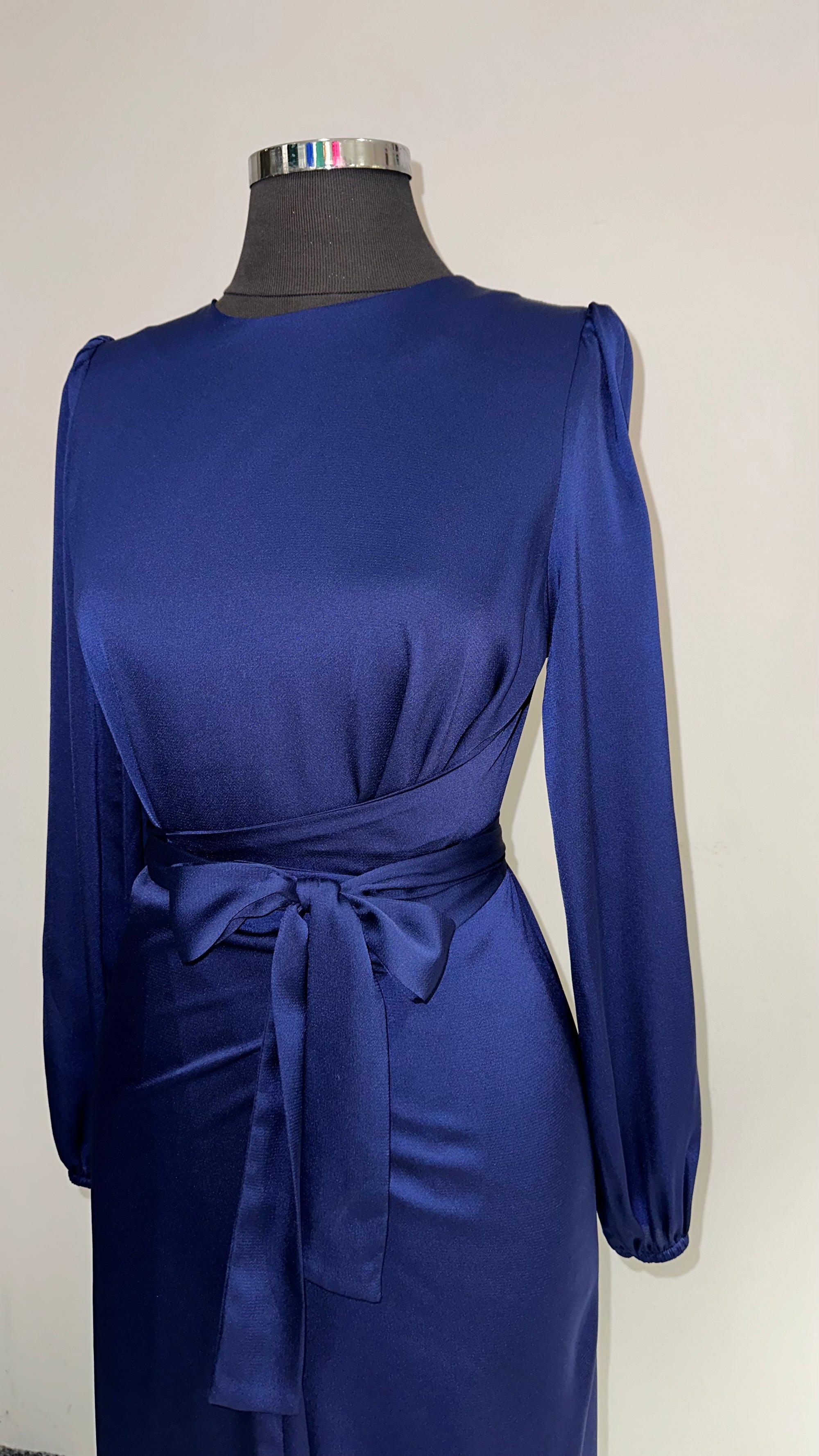 Yasmin wrap dress in purple