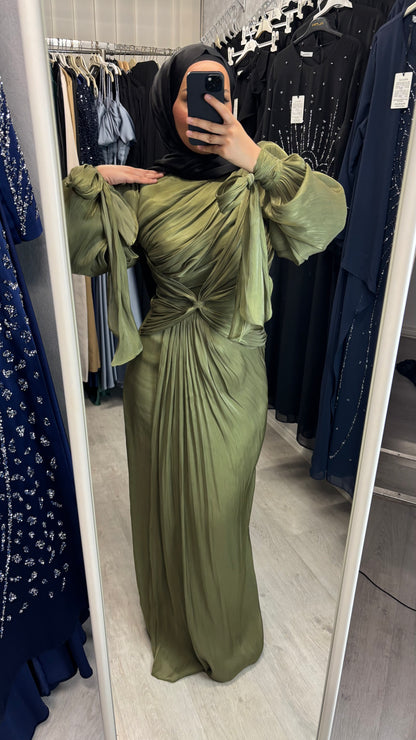 Alya Abendkleid in khaki