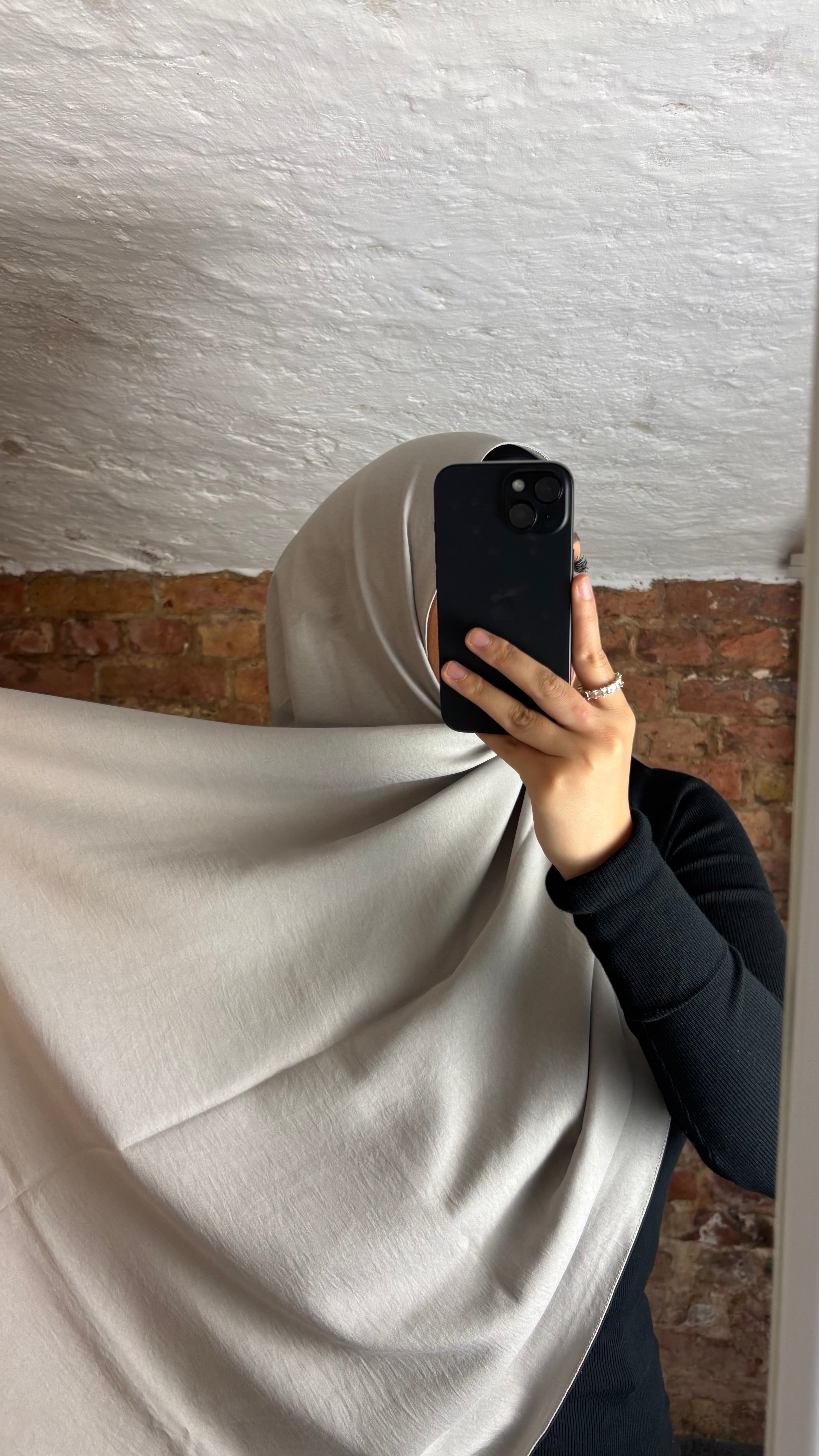 Armine Premium Jazz Hijab in Stone