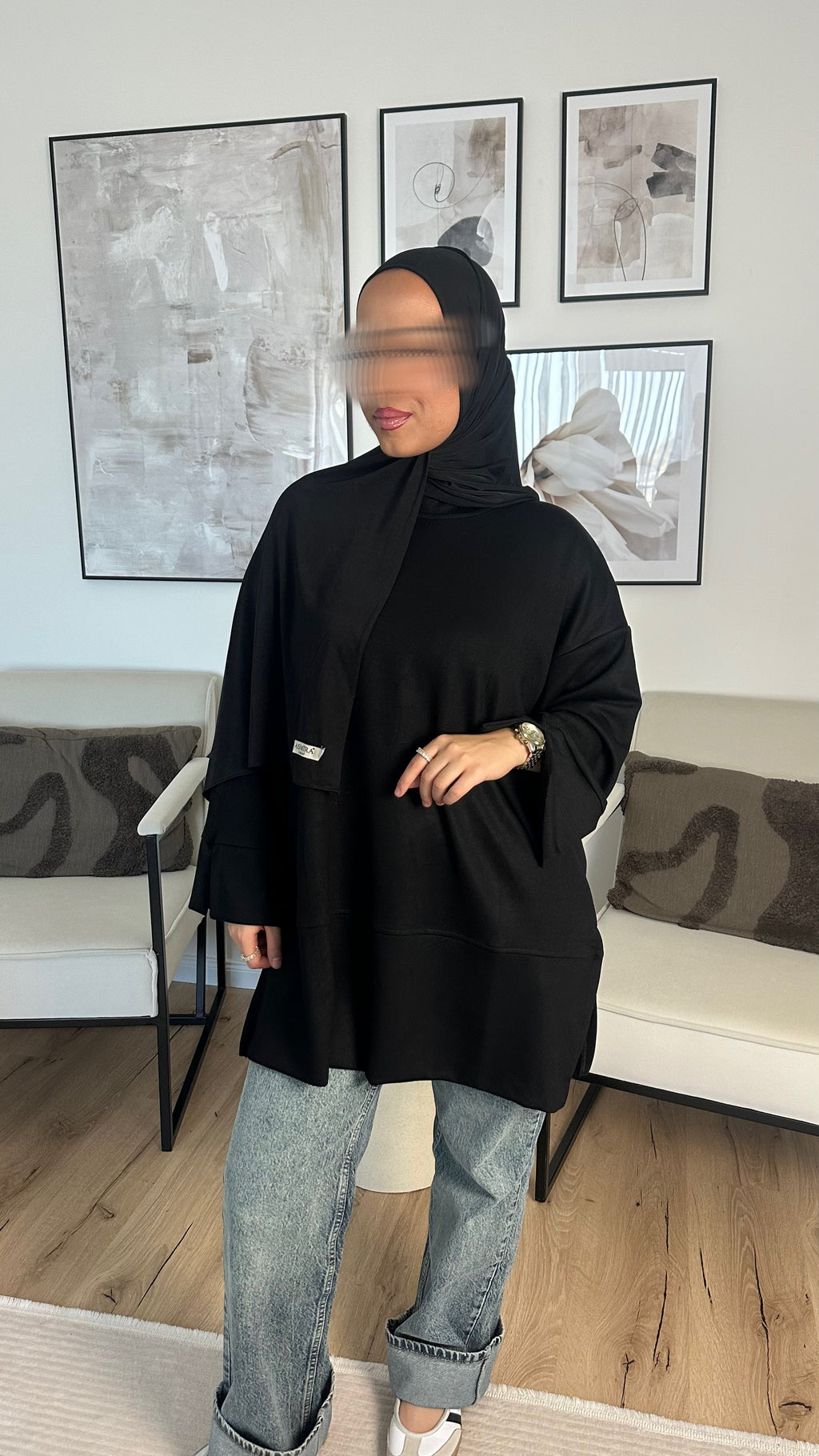 Basic Oversized Oberteil