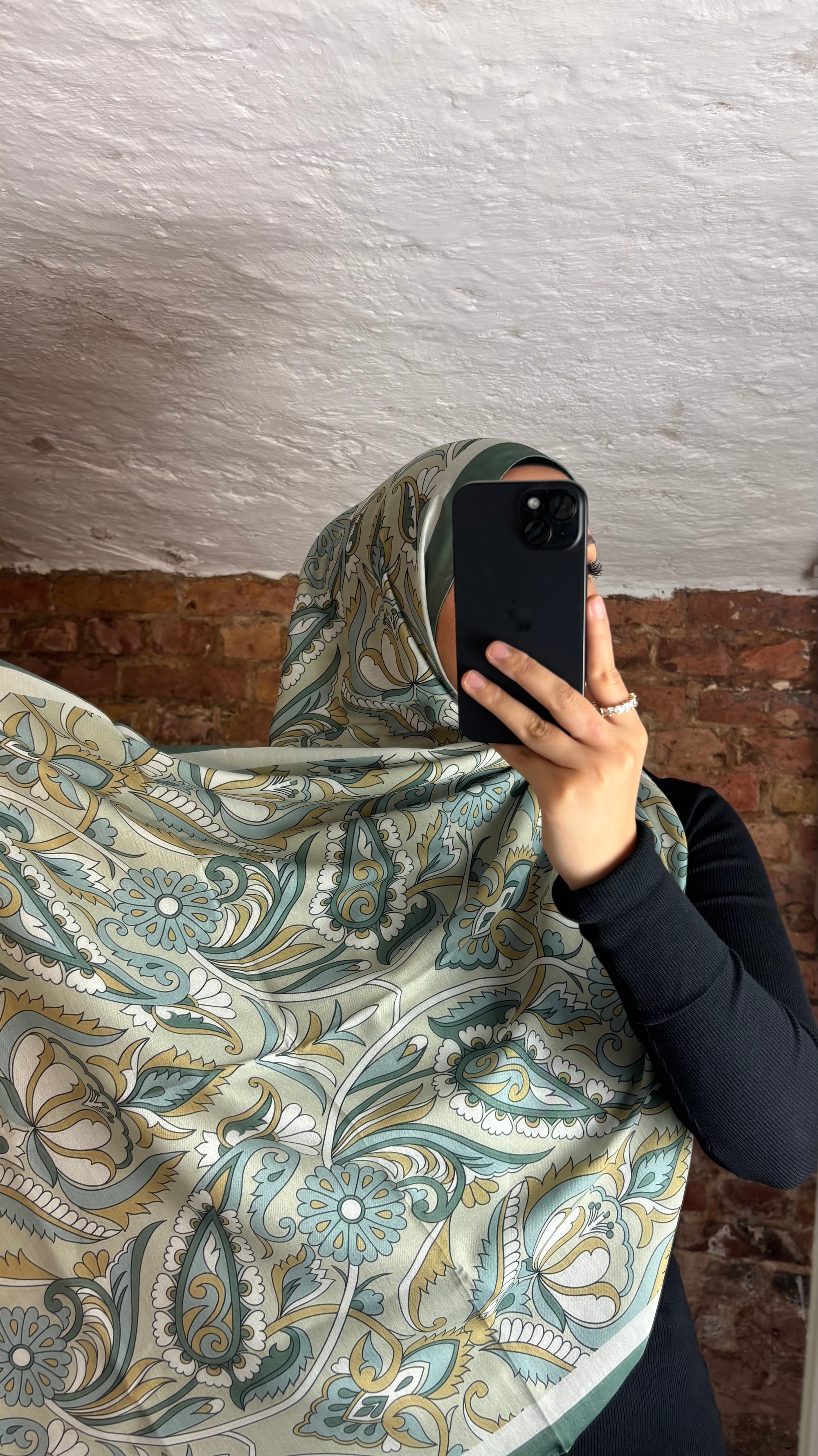 Belli Fresh Nova scarf in green