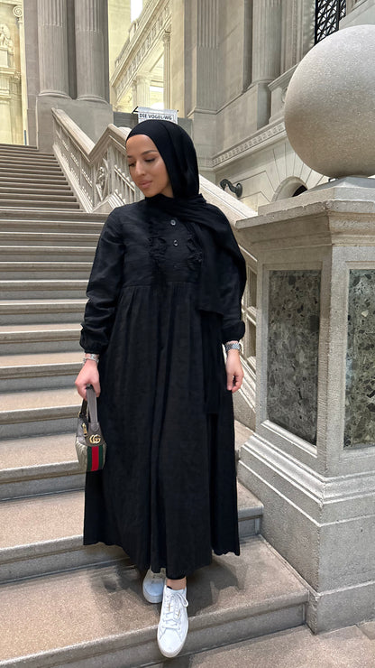 Noura Kleid in schwarz
