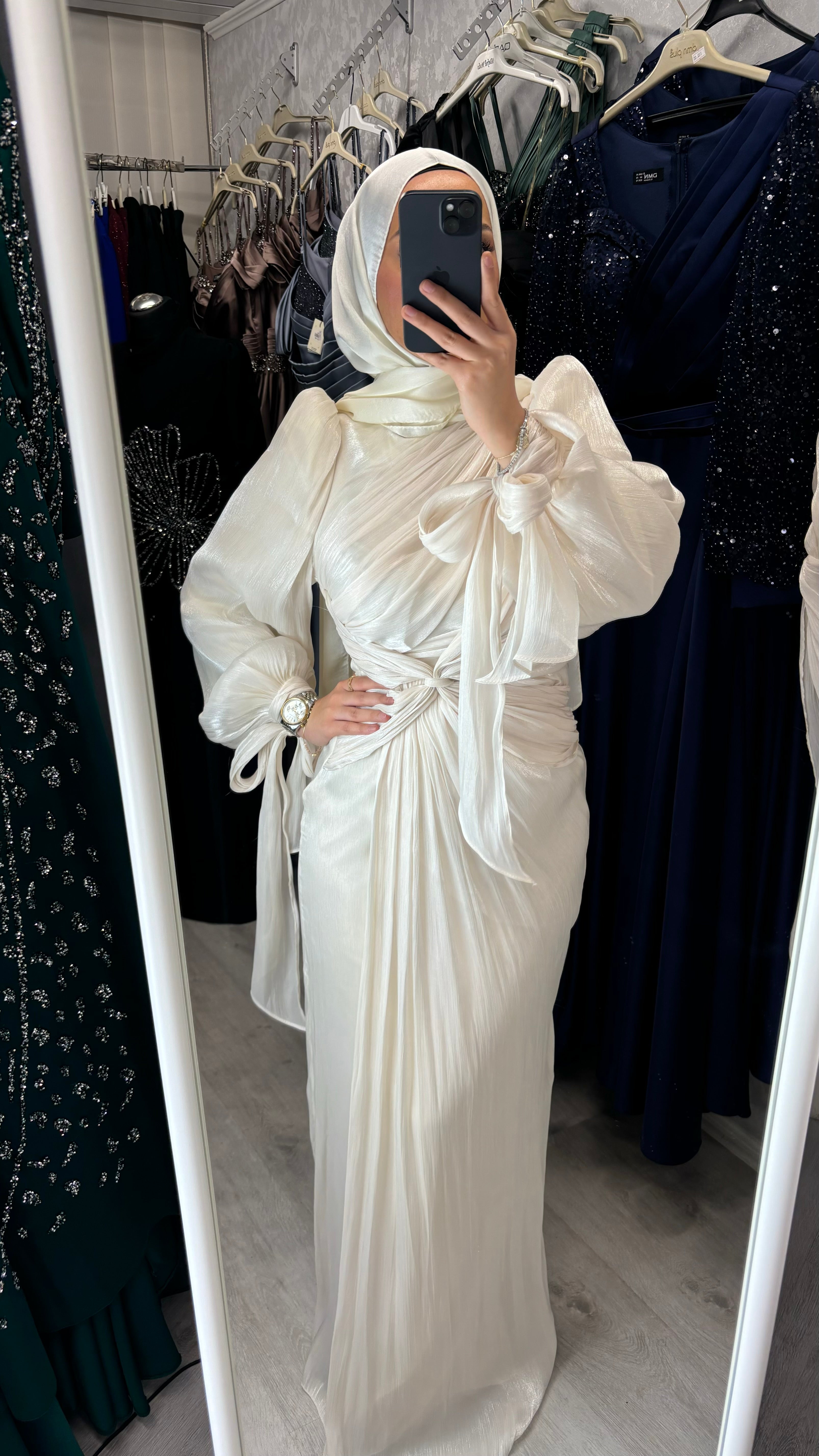 Alya Abendkleid in creme