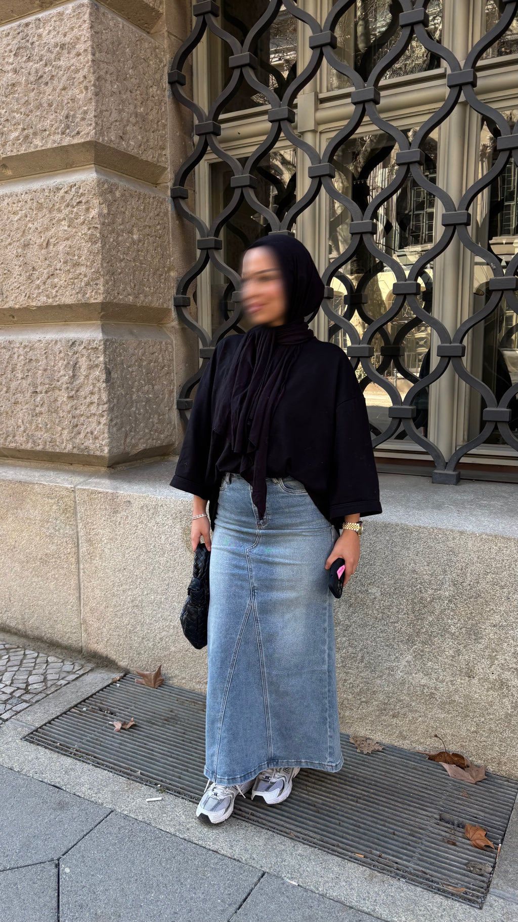 Lina Denim Rock