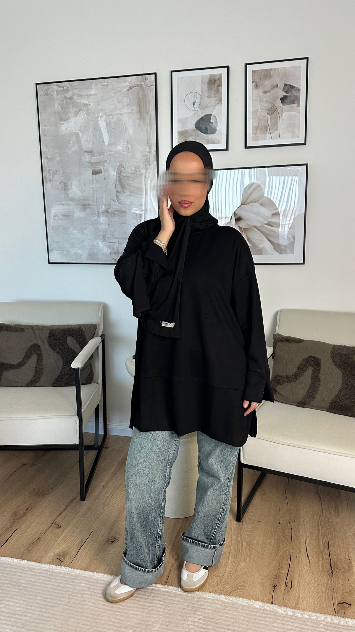 Basic Oversized Oberteil