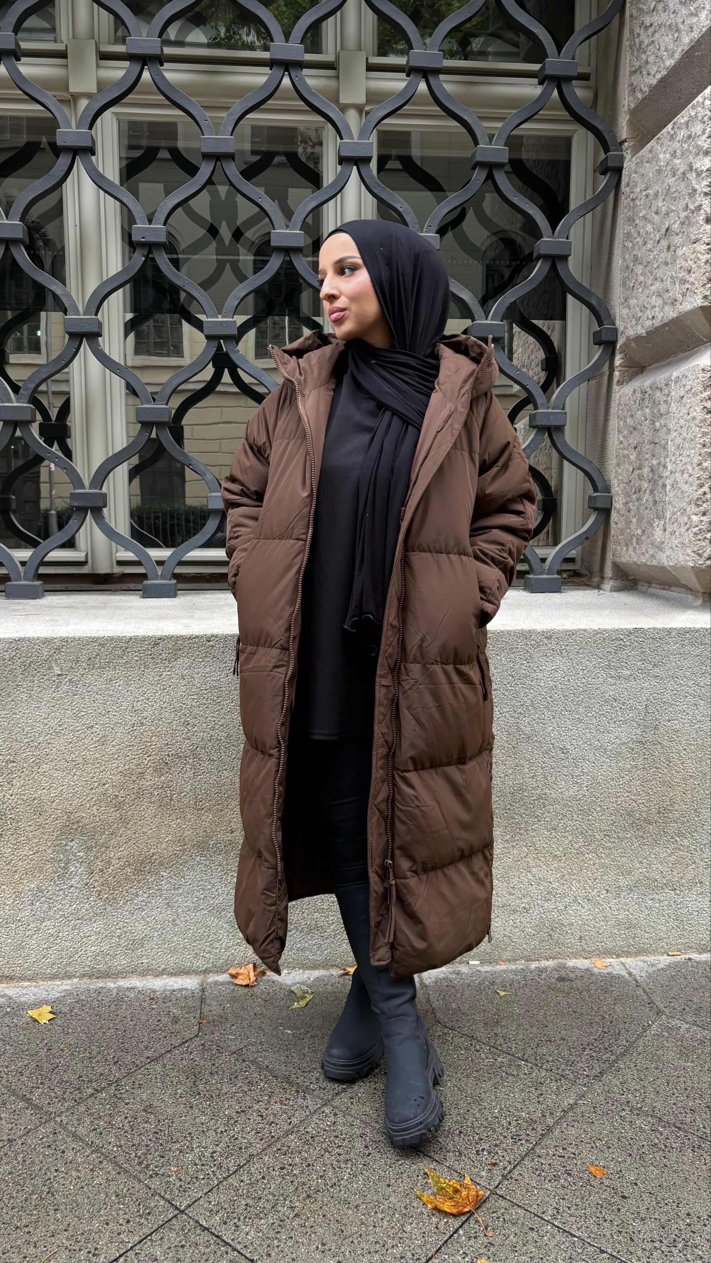 Leen Parka mit Kapuze