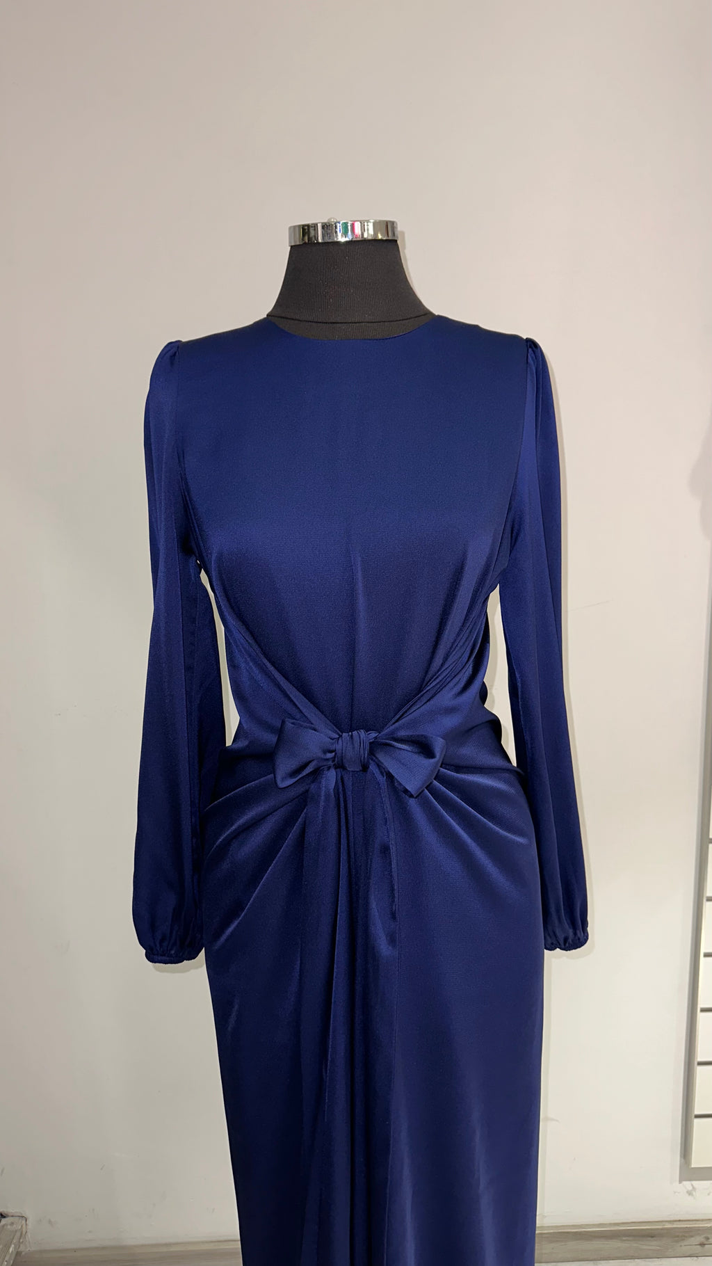Yasmin wrap dress in purple