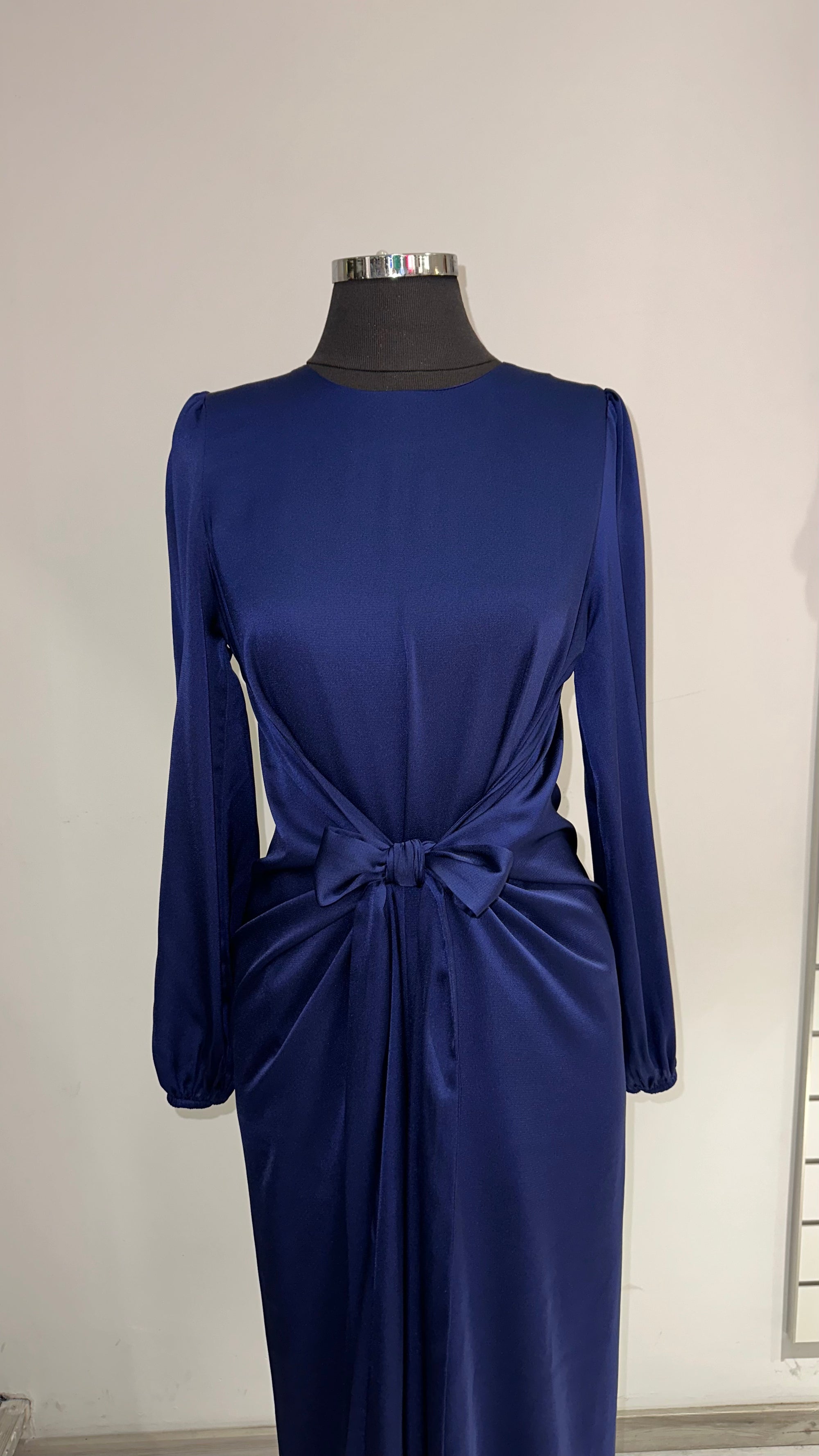 Yasmin wrap dress in purple