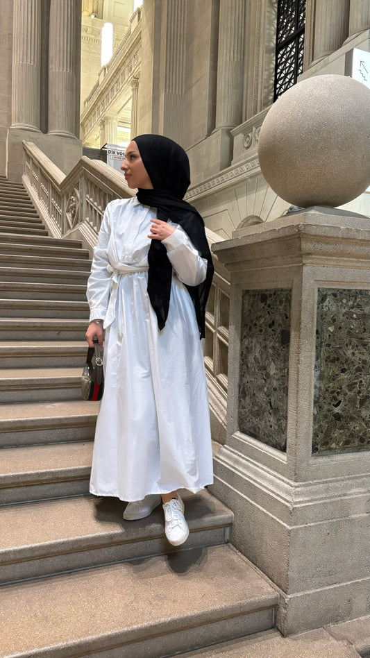 Noya Wickelkleid in weiß