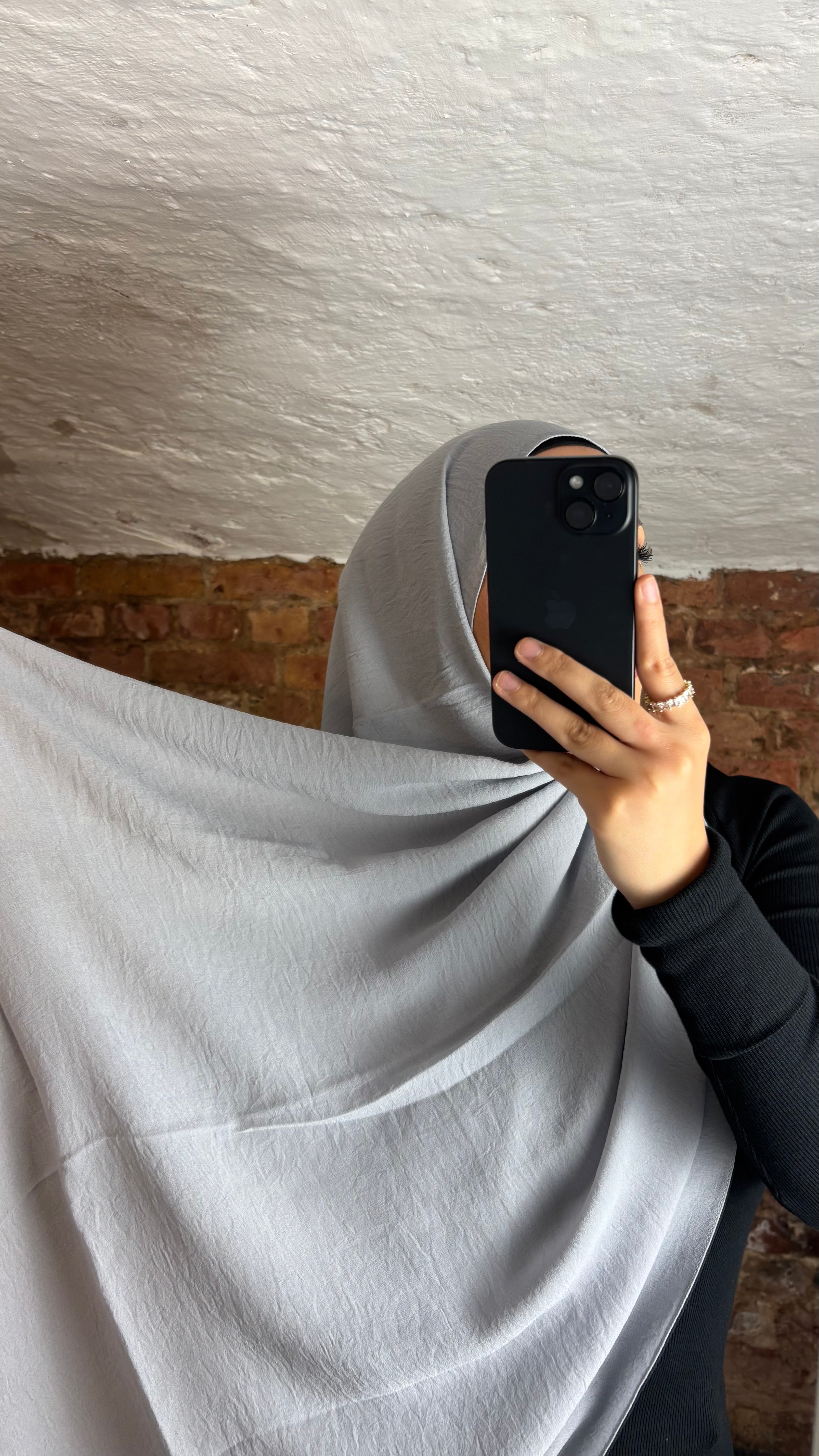 Armine Jazz Hijab in Hellgrau