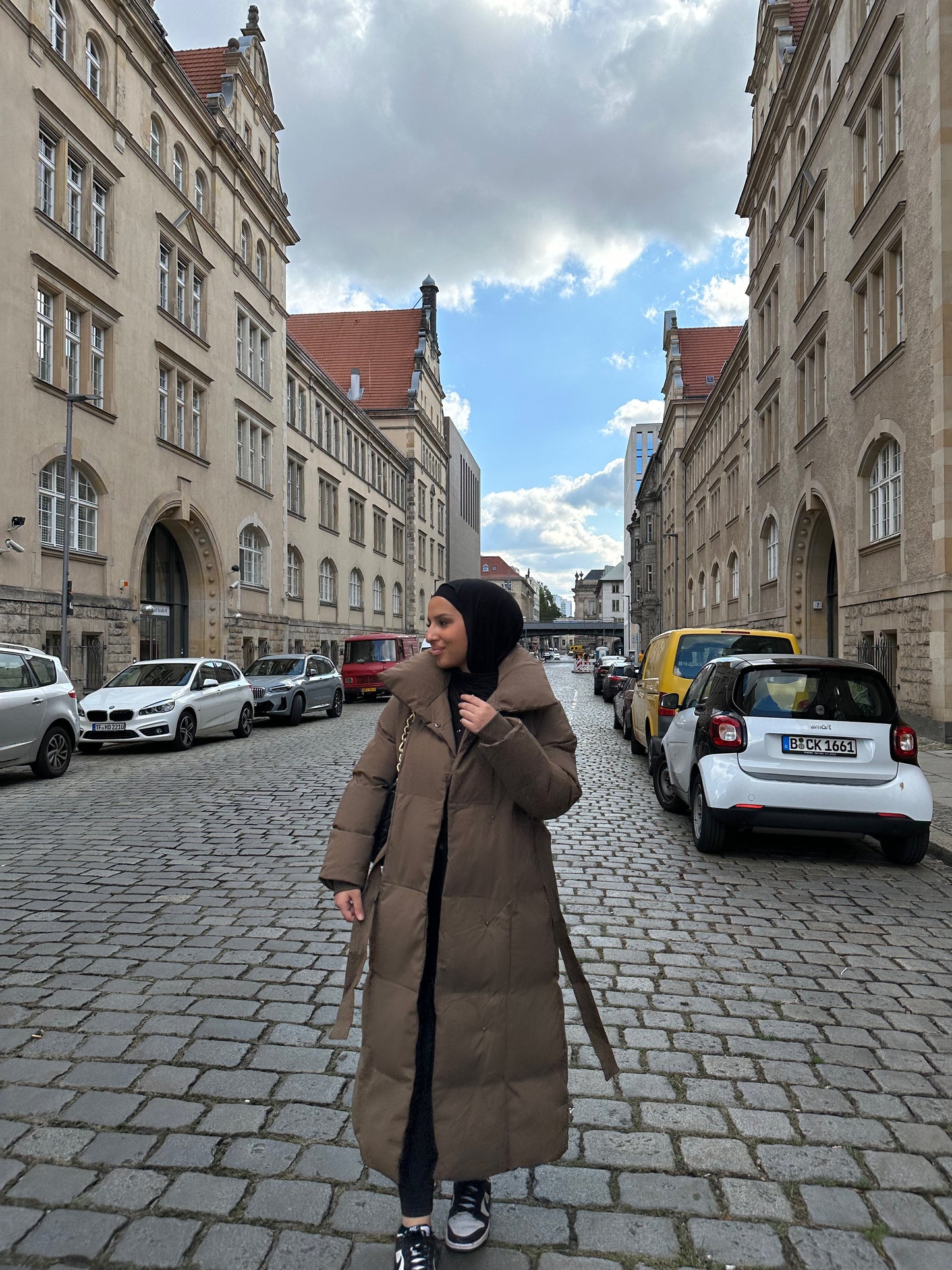 Winterjacke "Nala" in Hellbraun