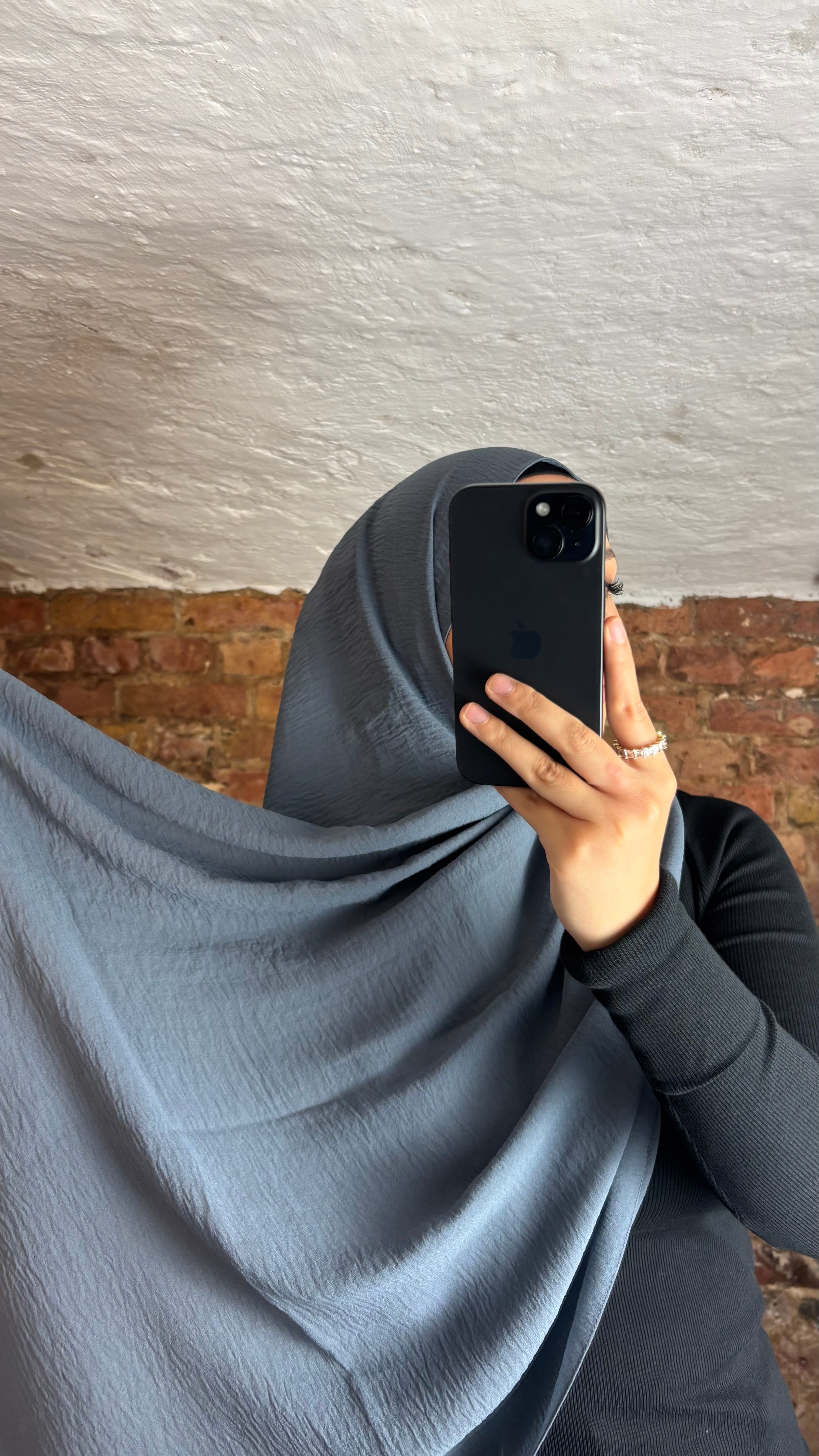 Armine Jazz Hijab in Dunkelgrau