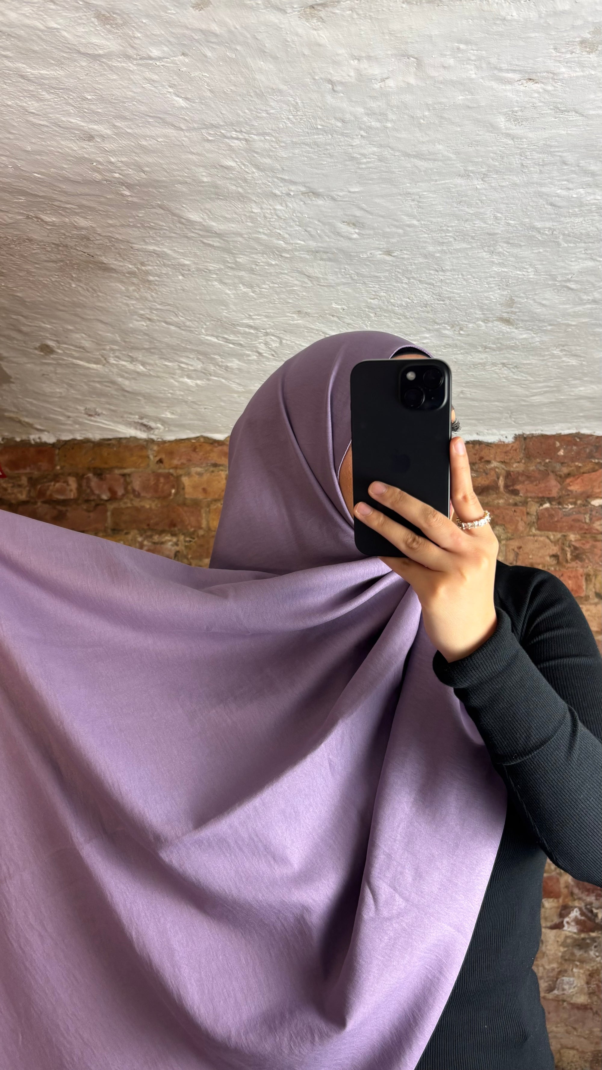 Armine Premium Jazz Hijab in purple