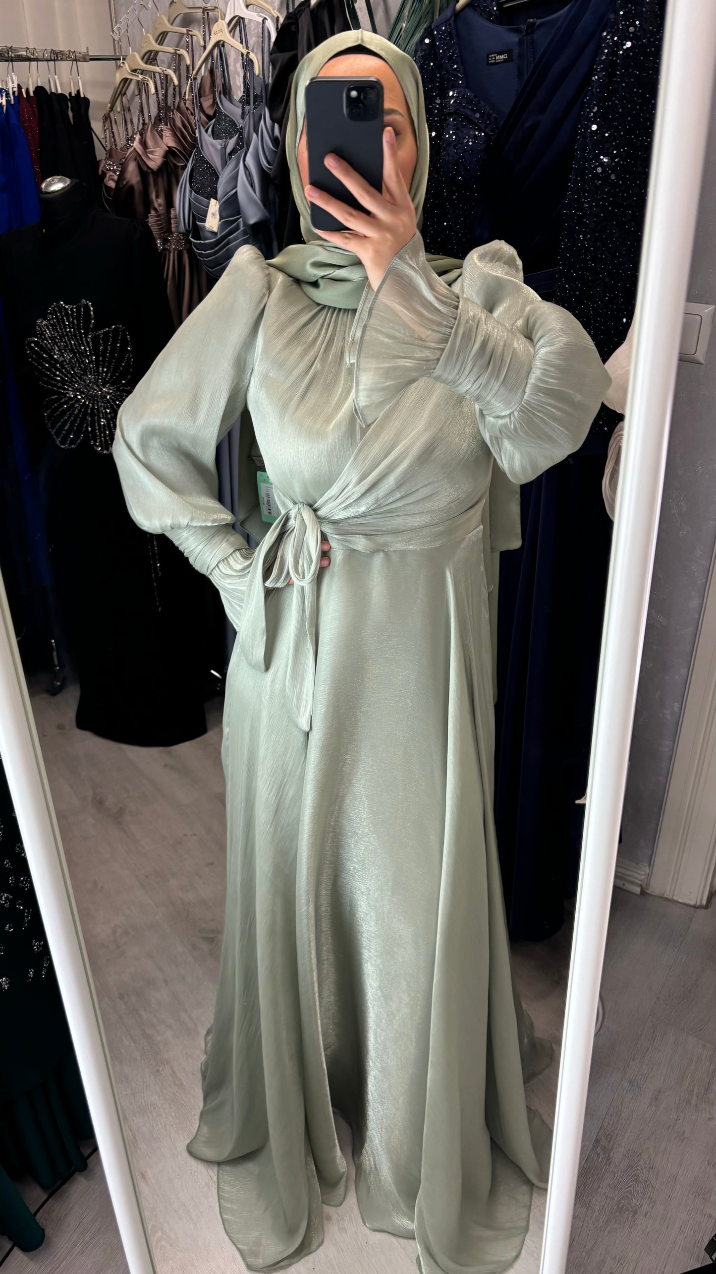 ANAYA DRESS IN MINT