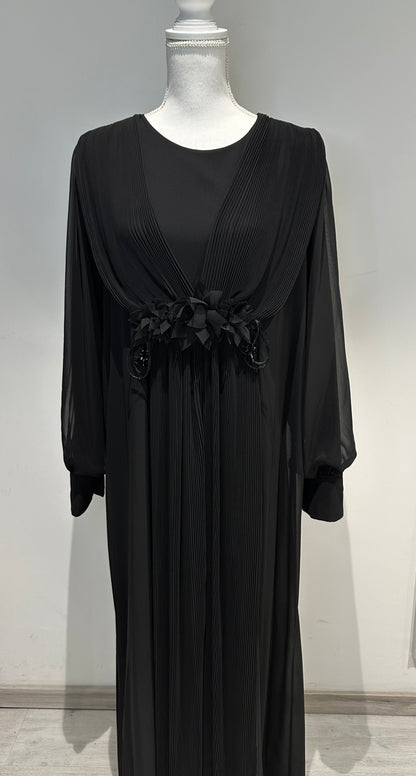 Abendkleid „Begüm“ in Schwarz