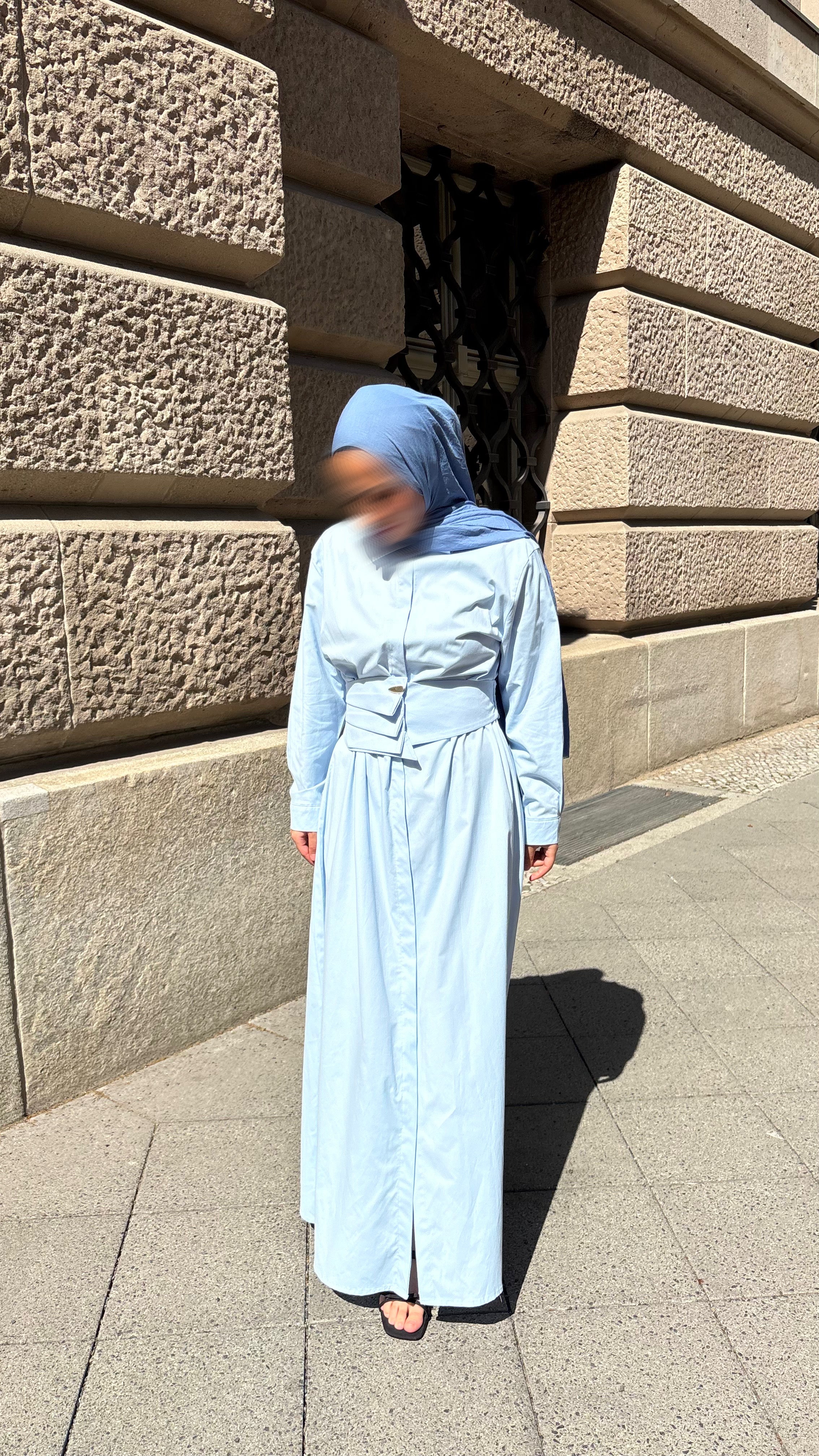 Nayela Popeline Kleid