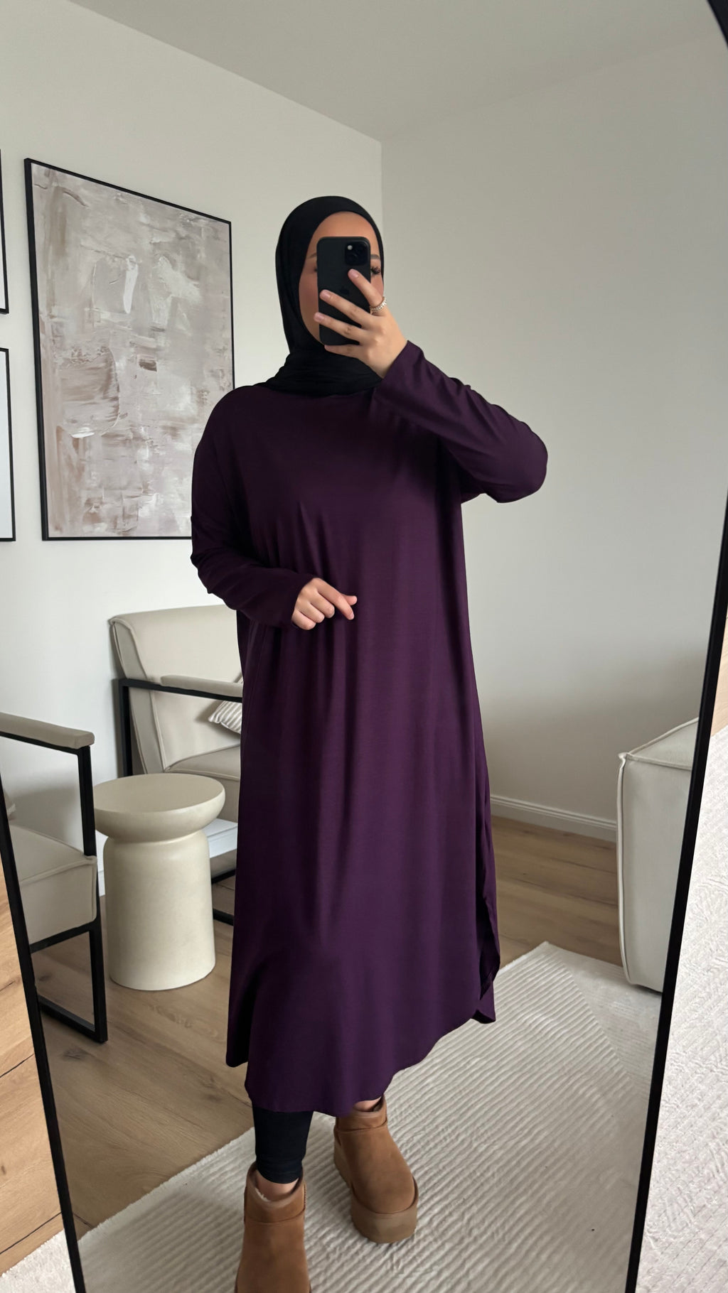 Langes Basic Oberteil