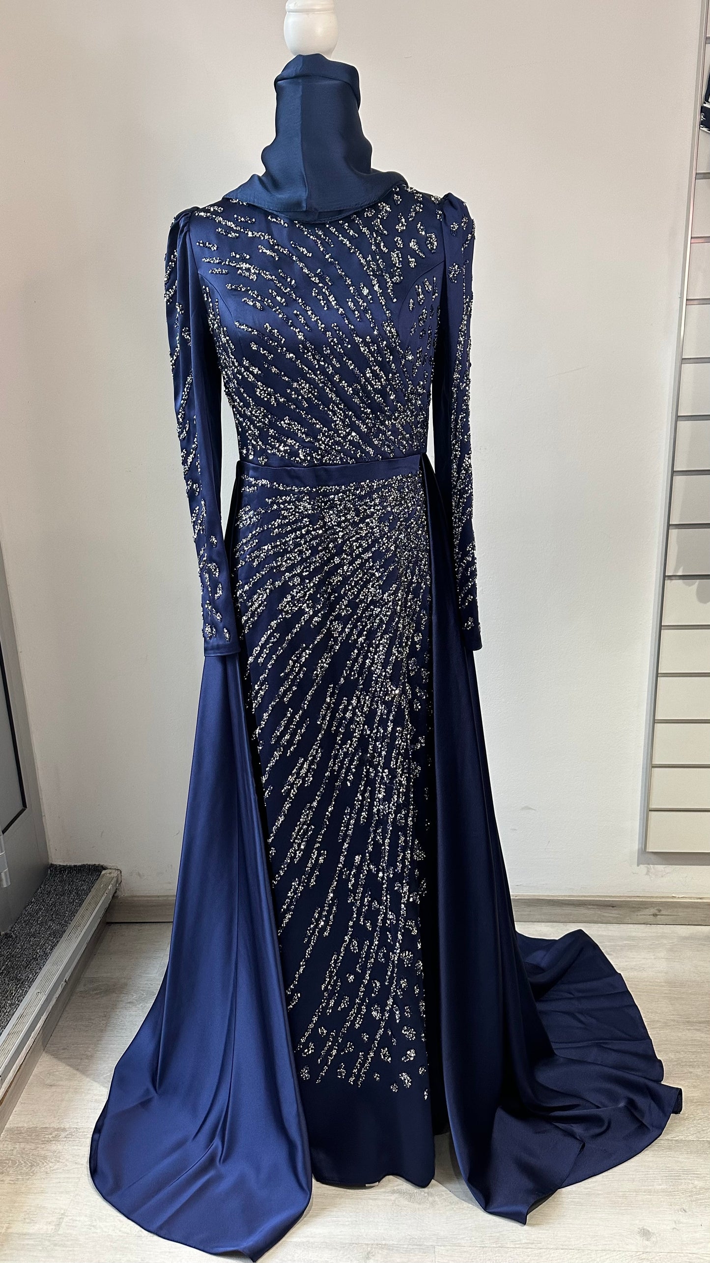 Abendkleid „Lara“ in Blau