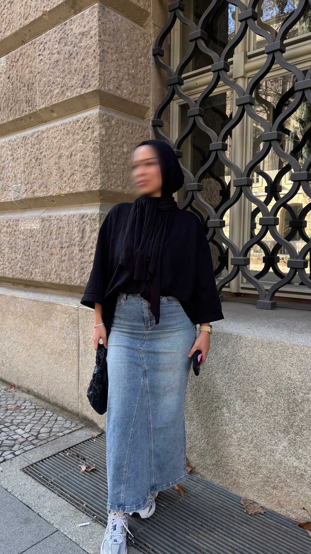 Lina Denim Rock
