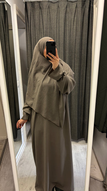 ABAYA KHIMAR SET SUNA